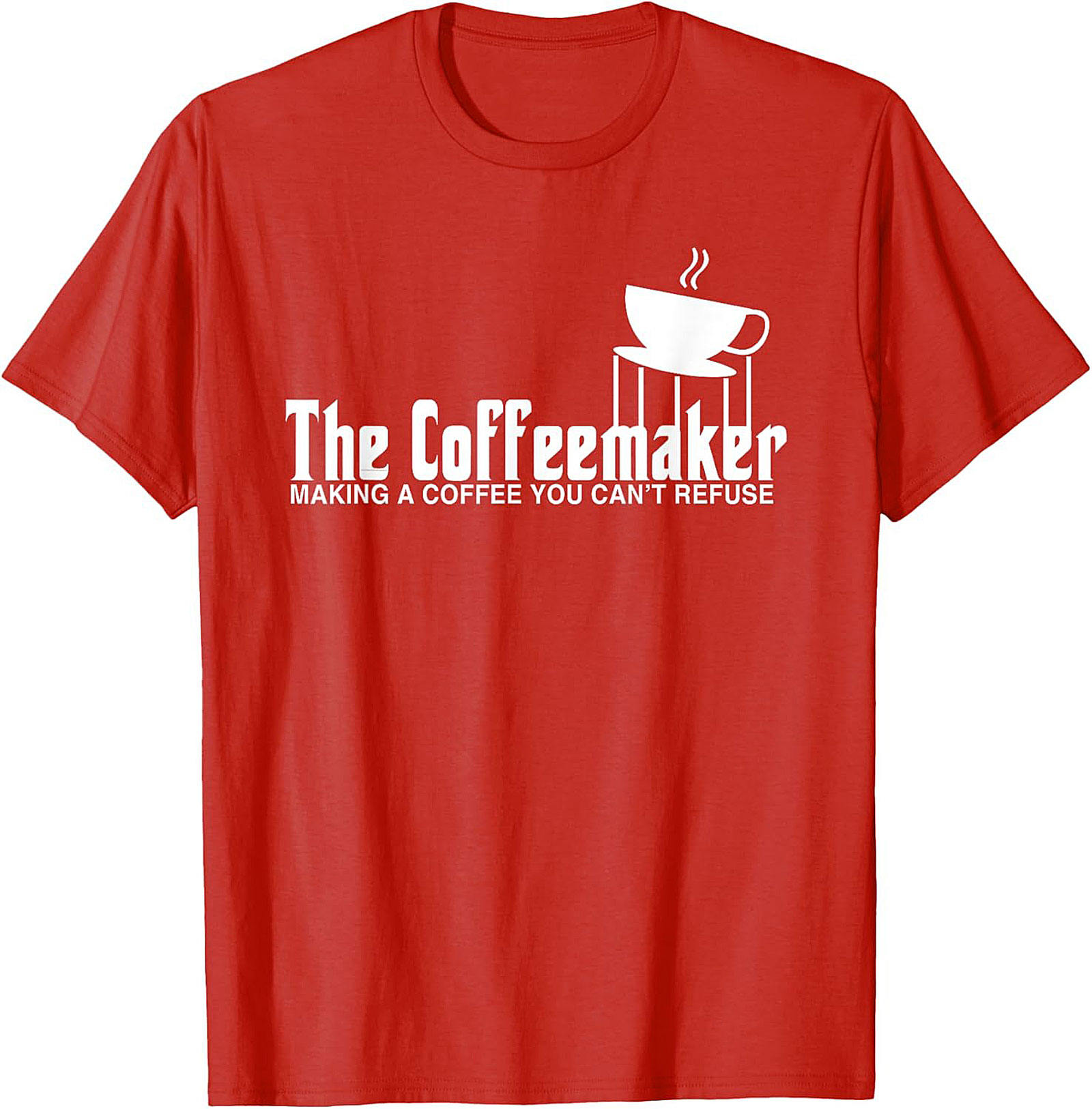 The Coffeemaker T-Shirt Funny Coffee Movie Parody Tee