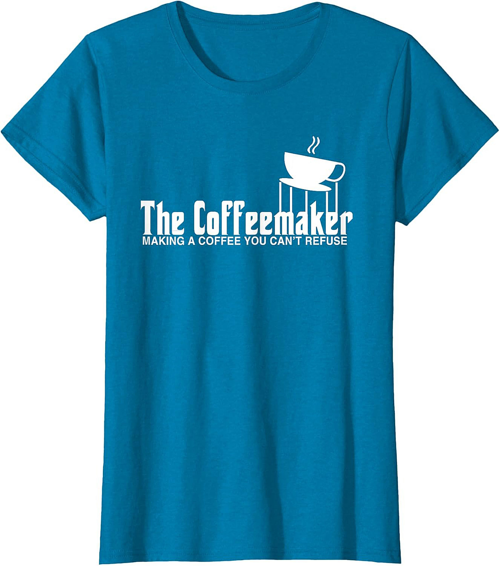 The Coffeemaker T-Shirt Funny Coffee Movie Parody Tee
