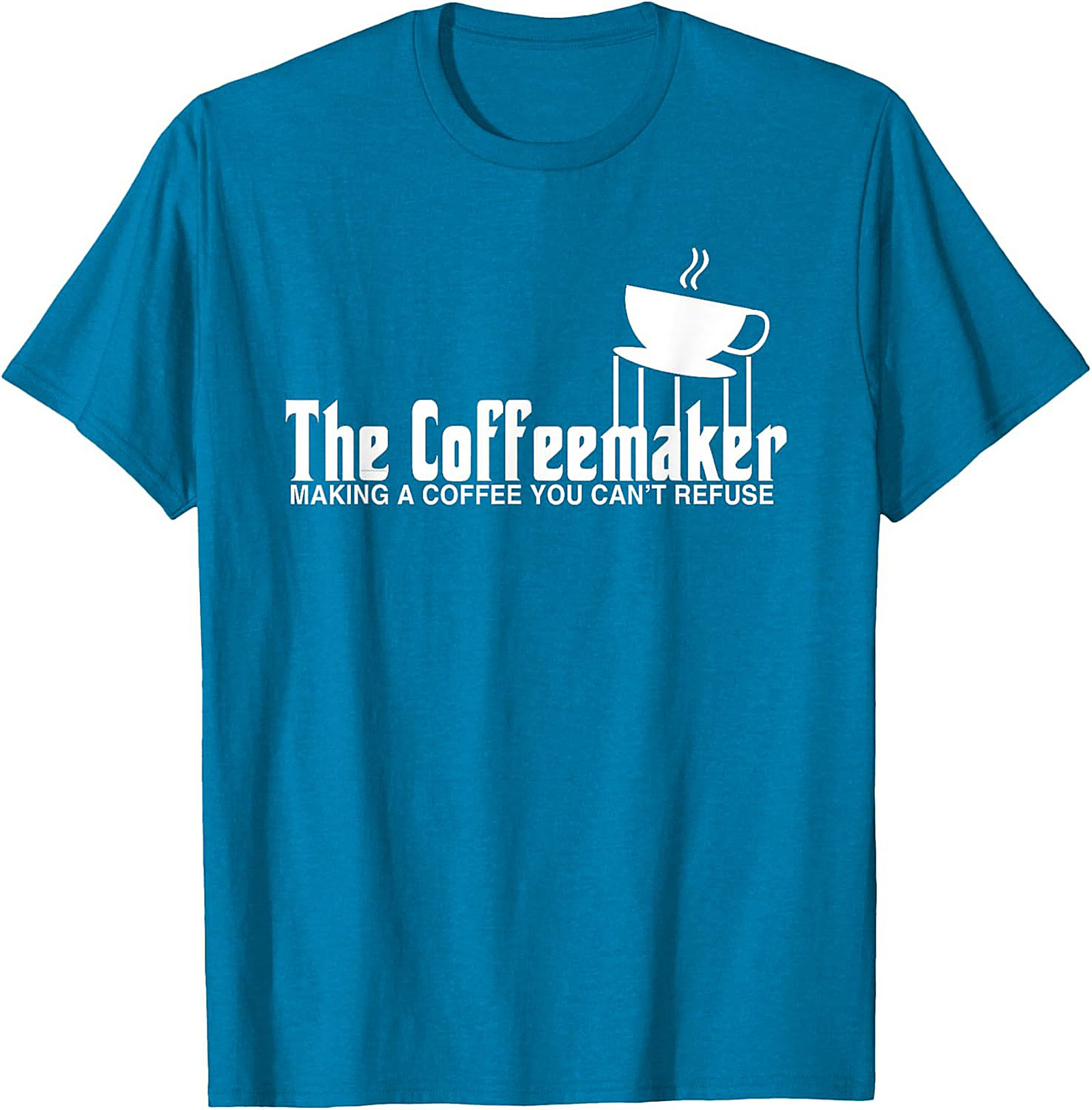 The Coffeemaker T-Shirt Funny Coffee Movie Parody Tee