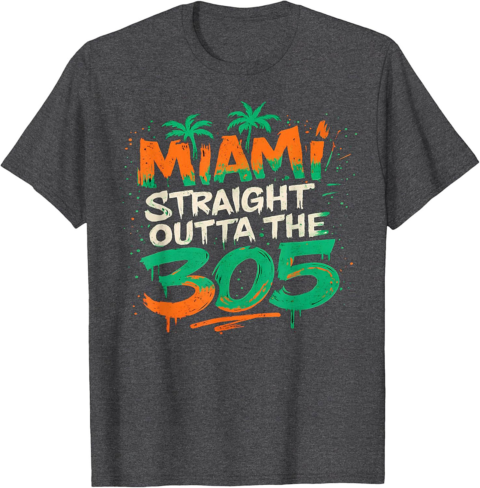  Miami 305 Graphic Tee Straight Outta Miami Unisex T-Shirt