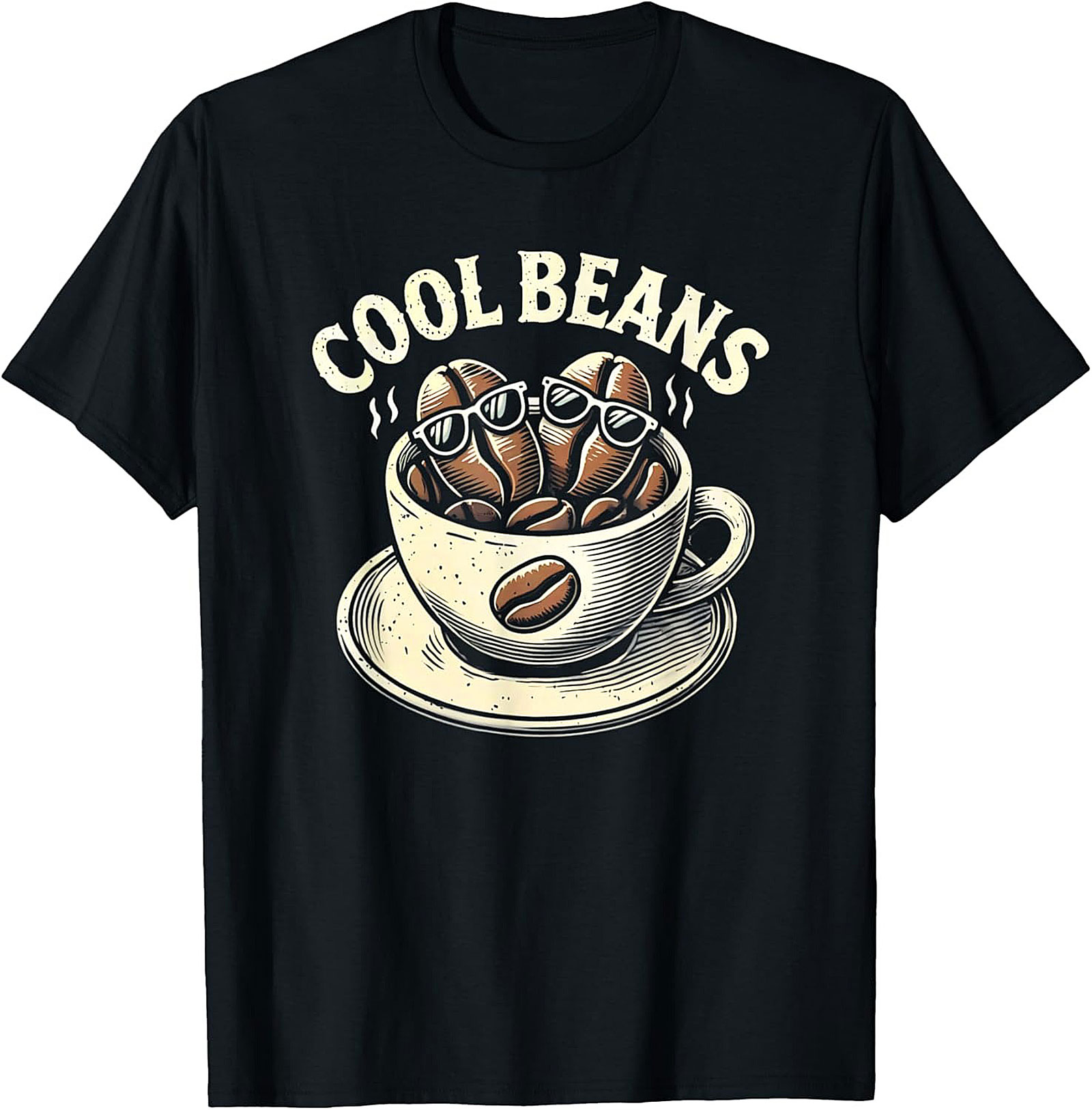 Cool Beans T-Shirt | Funny Coffee Graphic Tee for Men & Women