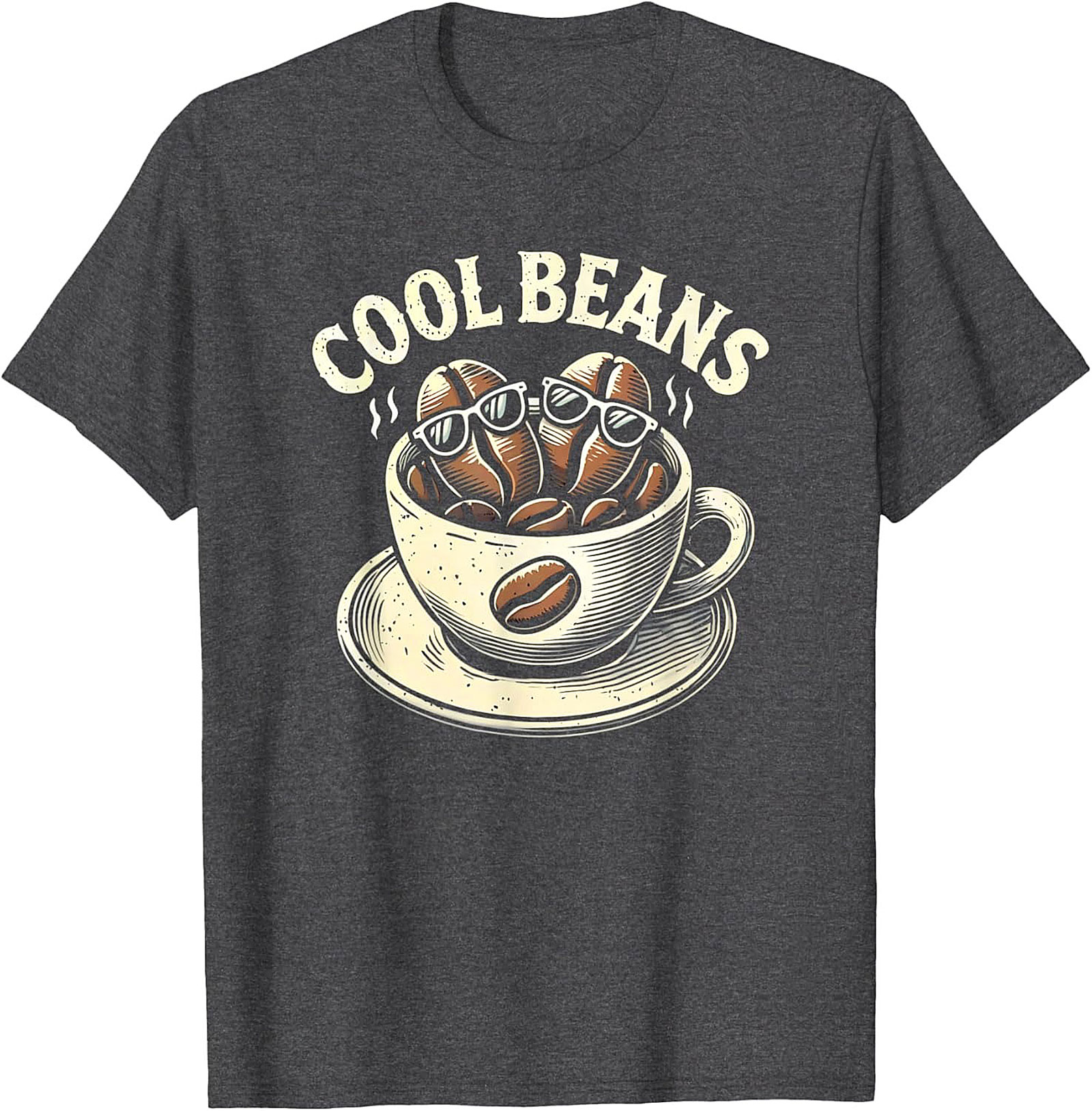Cool Beans T-Shirt | Funny Coffee Graphic Tee for Men & Women