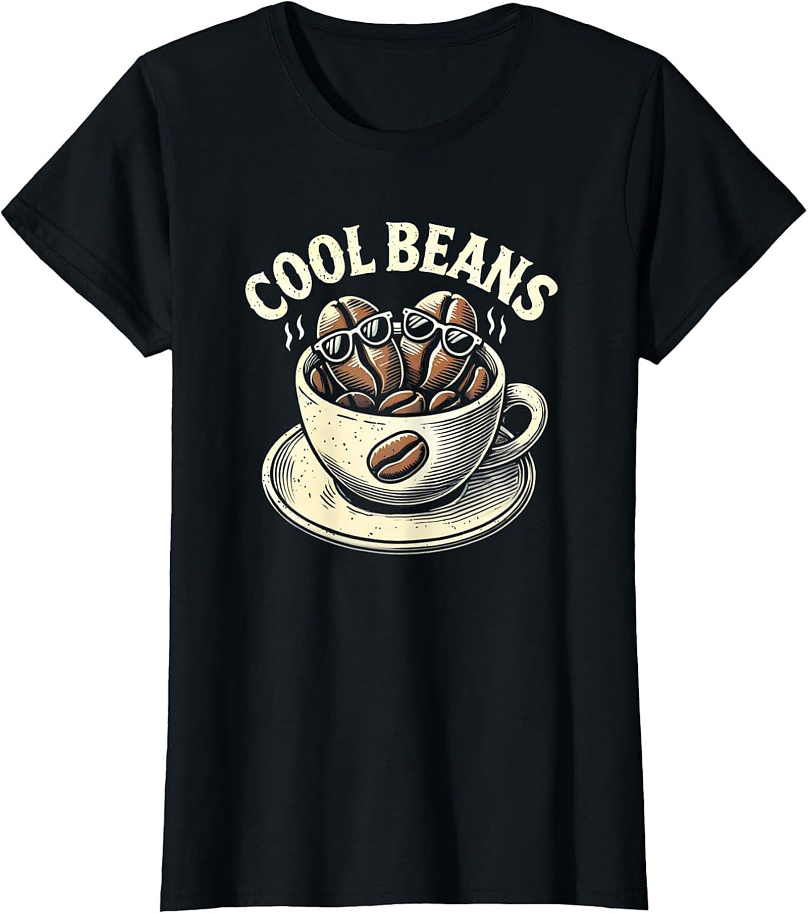 Cool Beans T-Shirt | Funny Coffee Graphic Tee for Men & Women