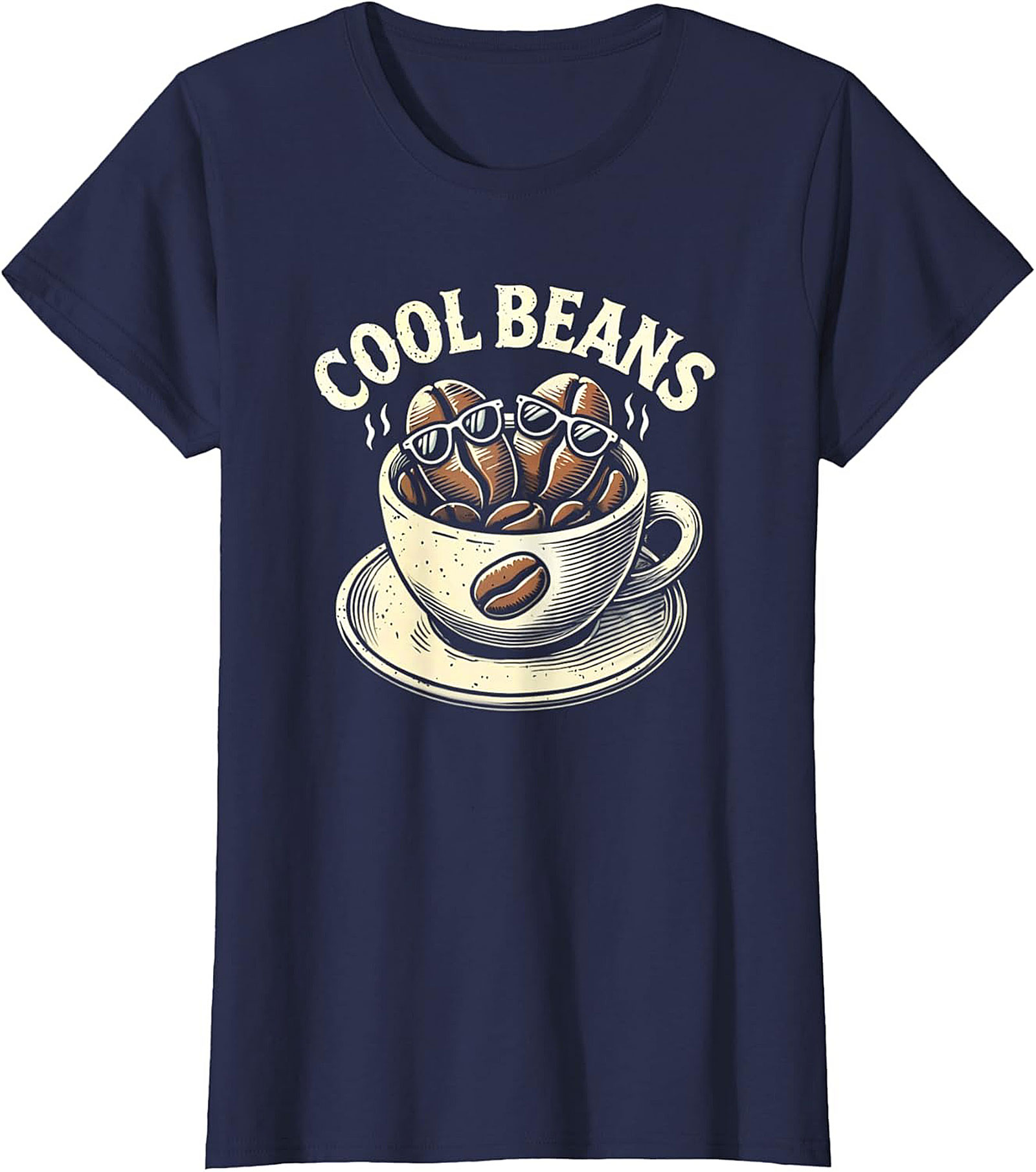 Cool Beans T-Shirt | Funny Coffee Graphic Tee for Men & Women