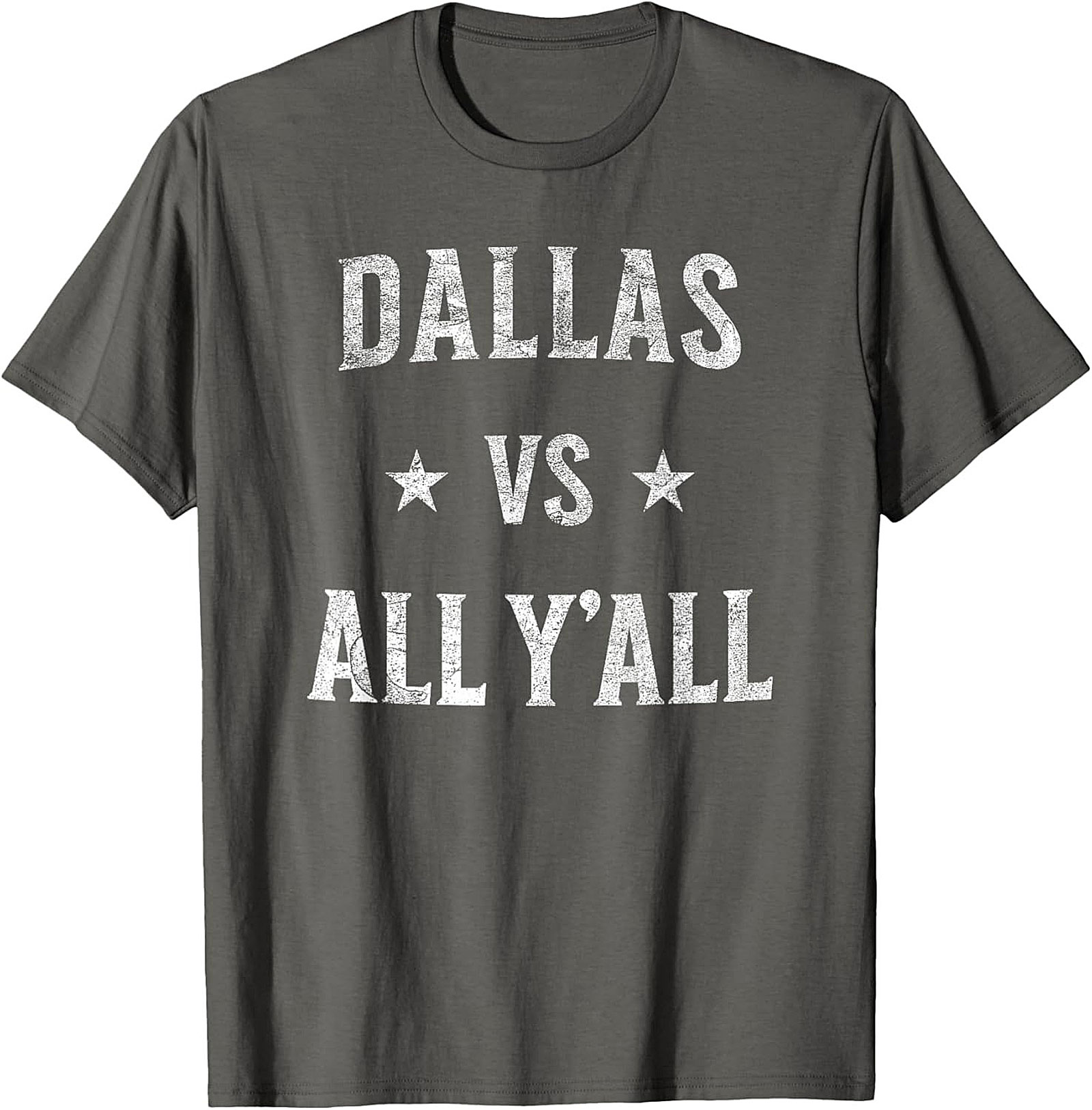 Dallas vs All Y'all T-Shirt Texas Pride Graphic Tee