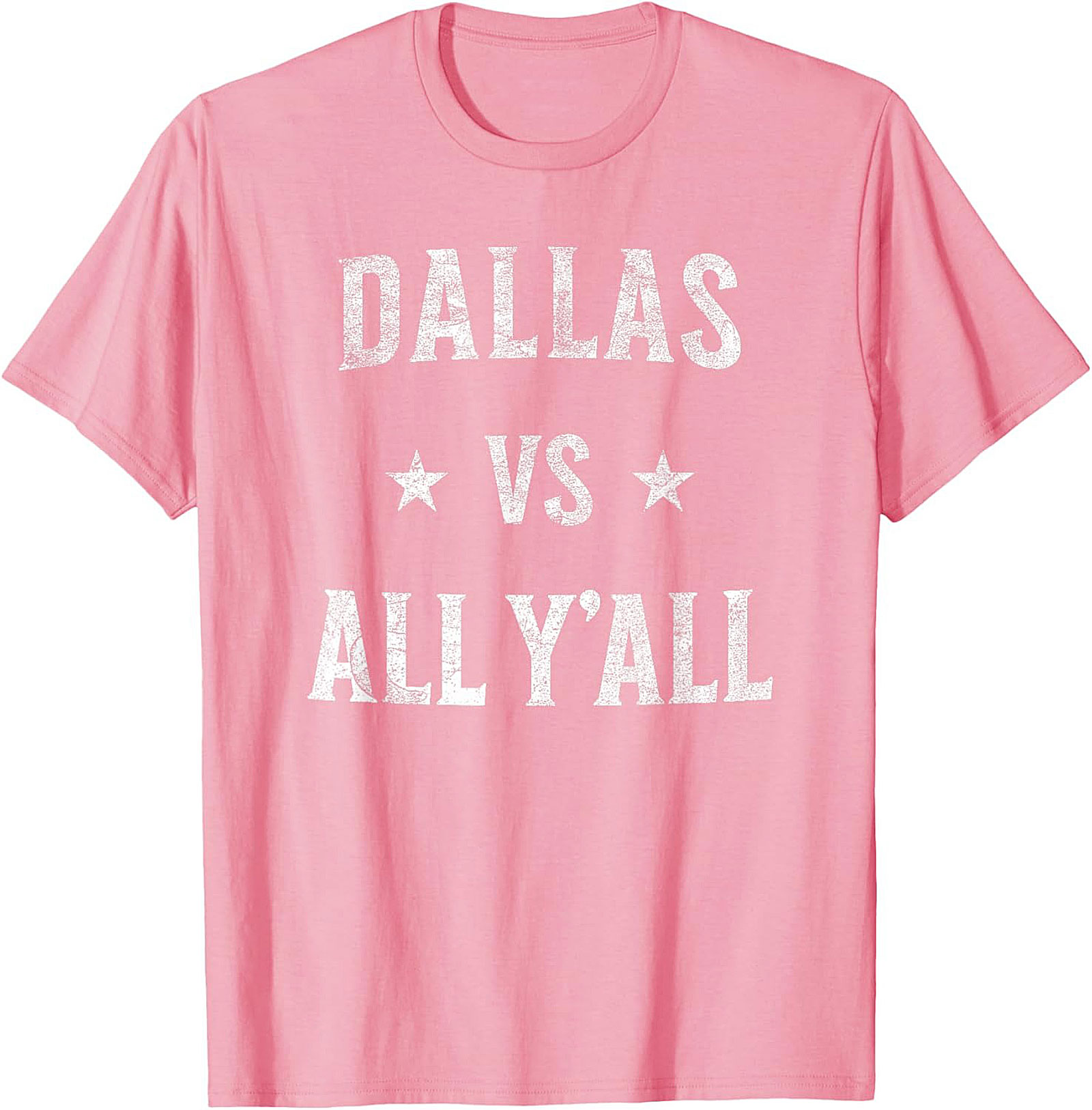 Dallas vs All Y'all T-Shirt Texas Pride Graphic Tee