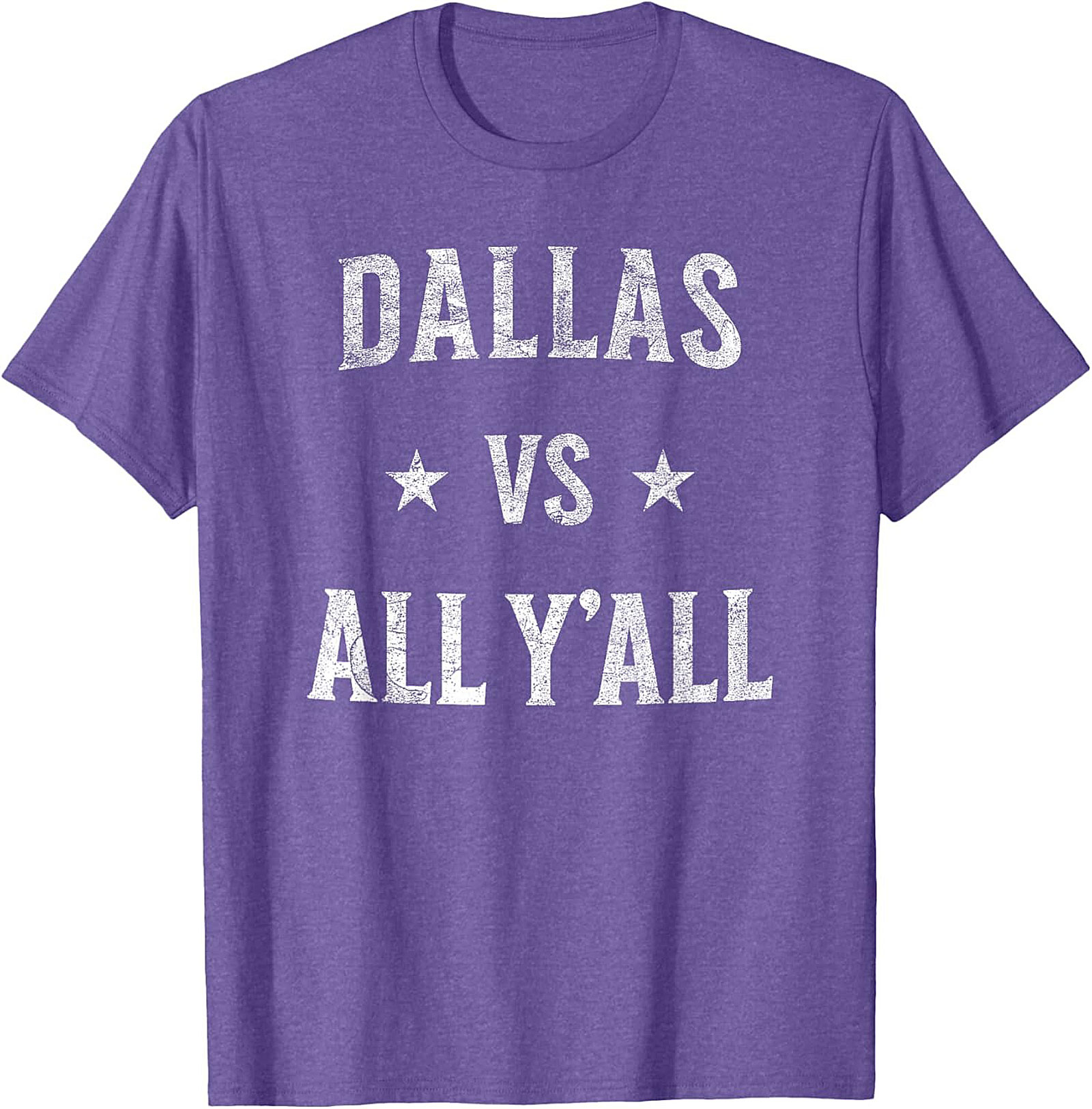 Dallas vs All Y'all T-Shirt Texas Pride Graphic Tee