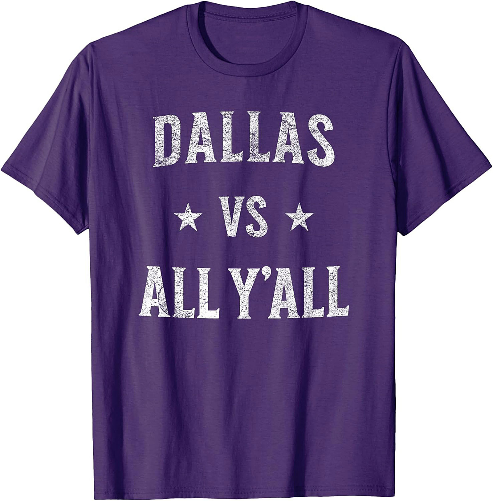 Dallas vs All Y'all T-Shirt Texas Pride Graphic Tee