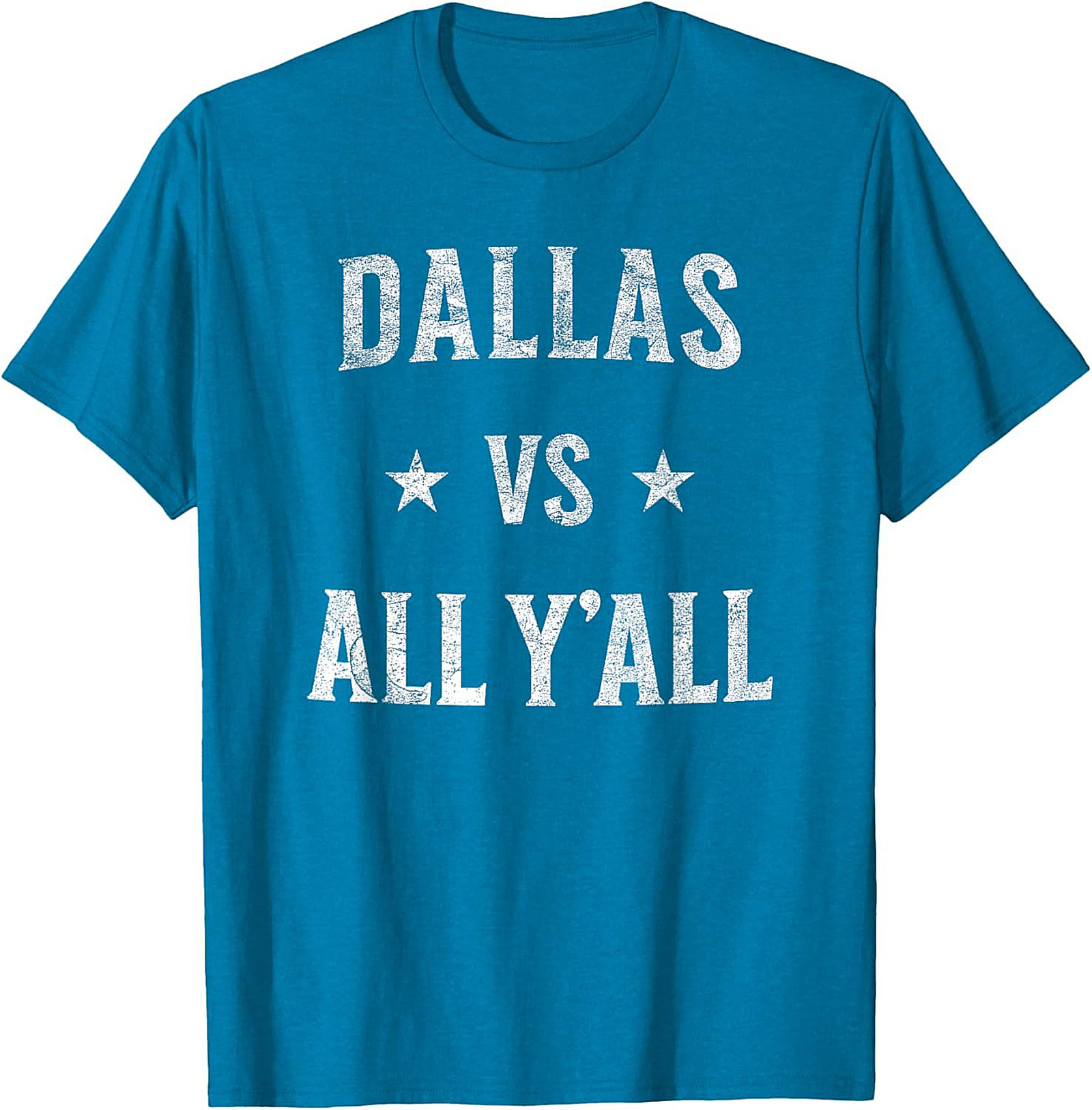 Dallas vs All Y'all T-Shirt Texas Pride Graphic Tee