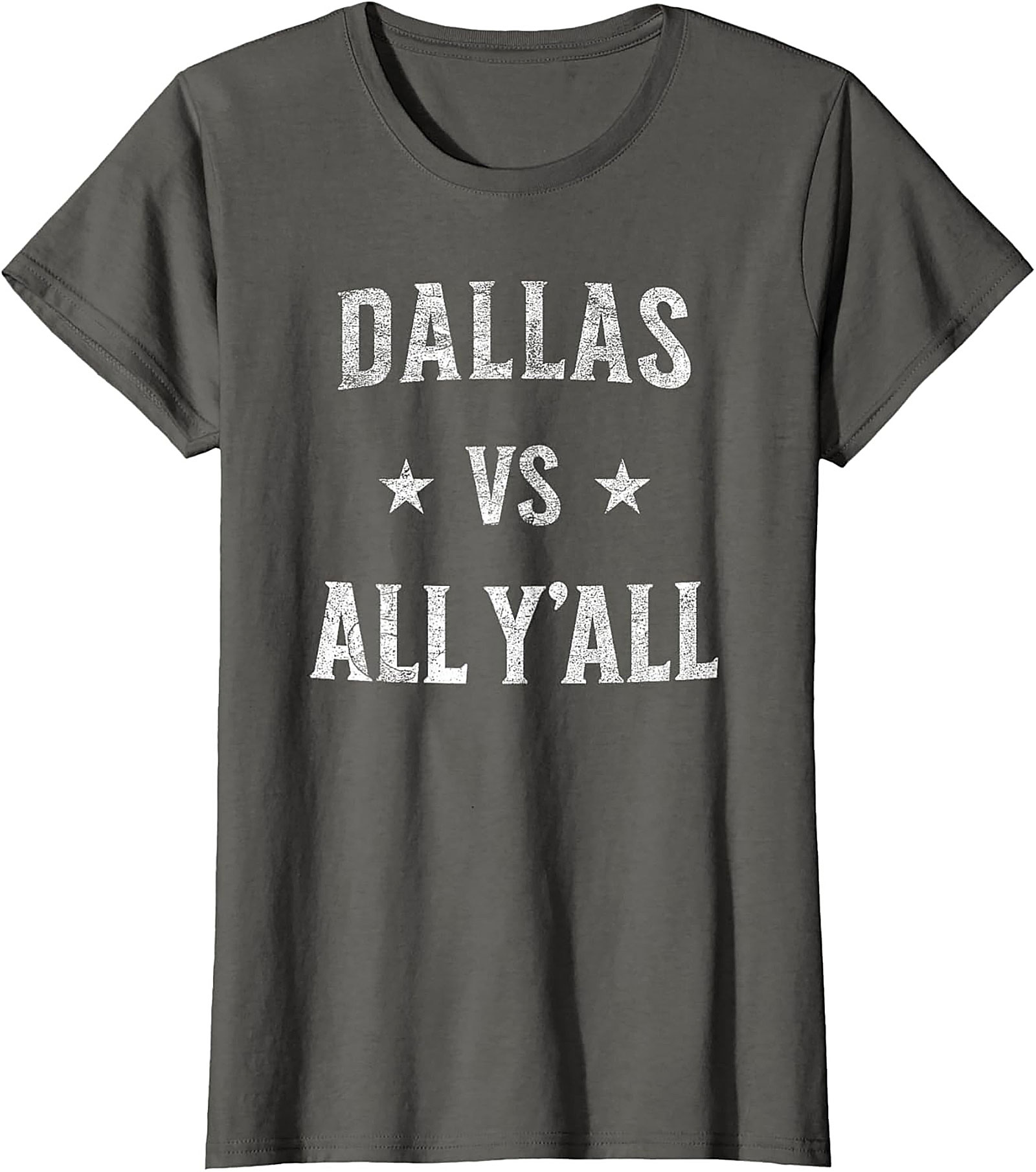 Dallas vs All Y'all T-Shirt Texas Pride Graphic Tee