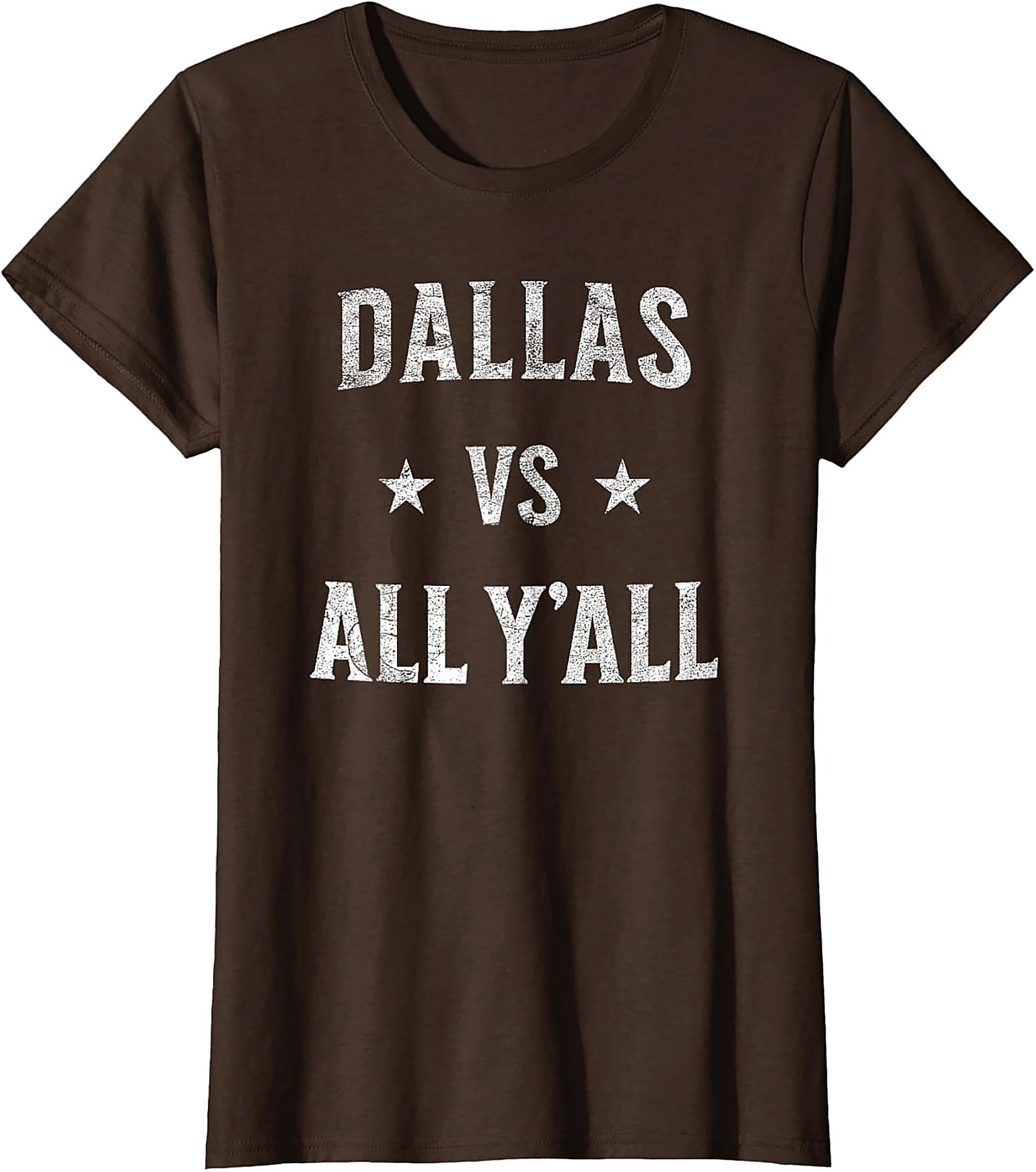 Dallas vs All Y'all T-Shirt Texas Pride Graphic Tee