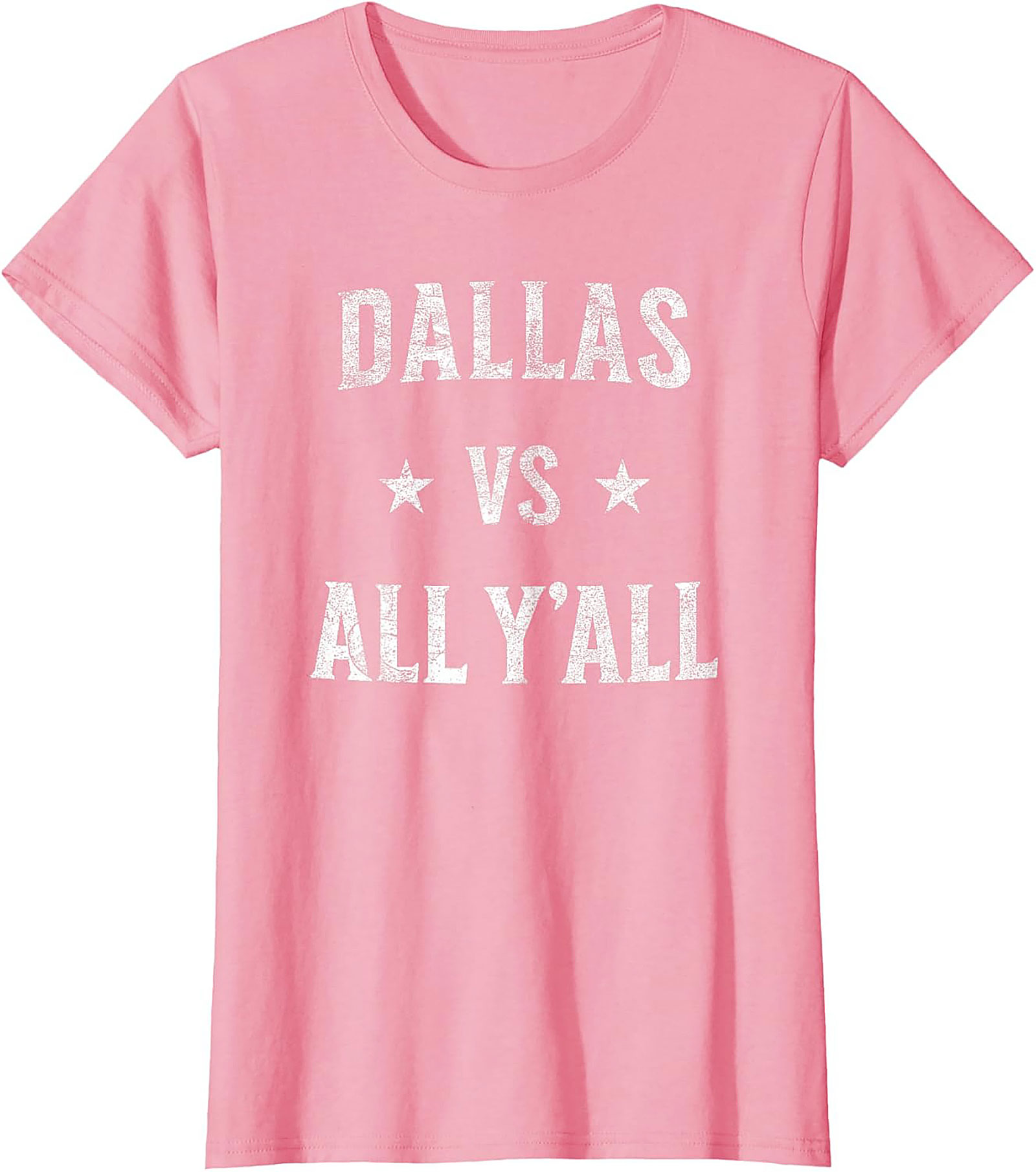 Dallas vs All Y'all T-Shirt Texas Pride Graphic Tee
