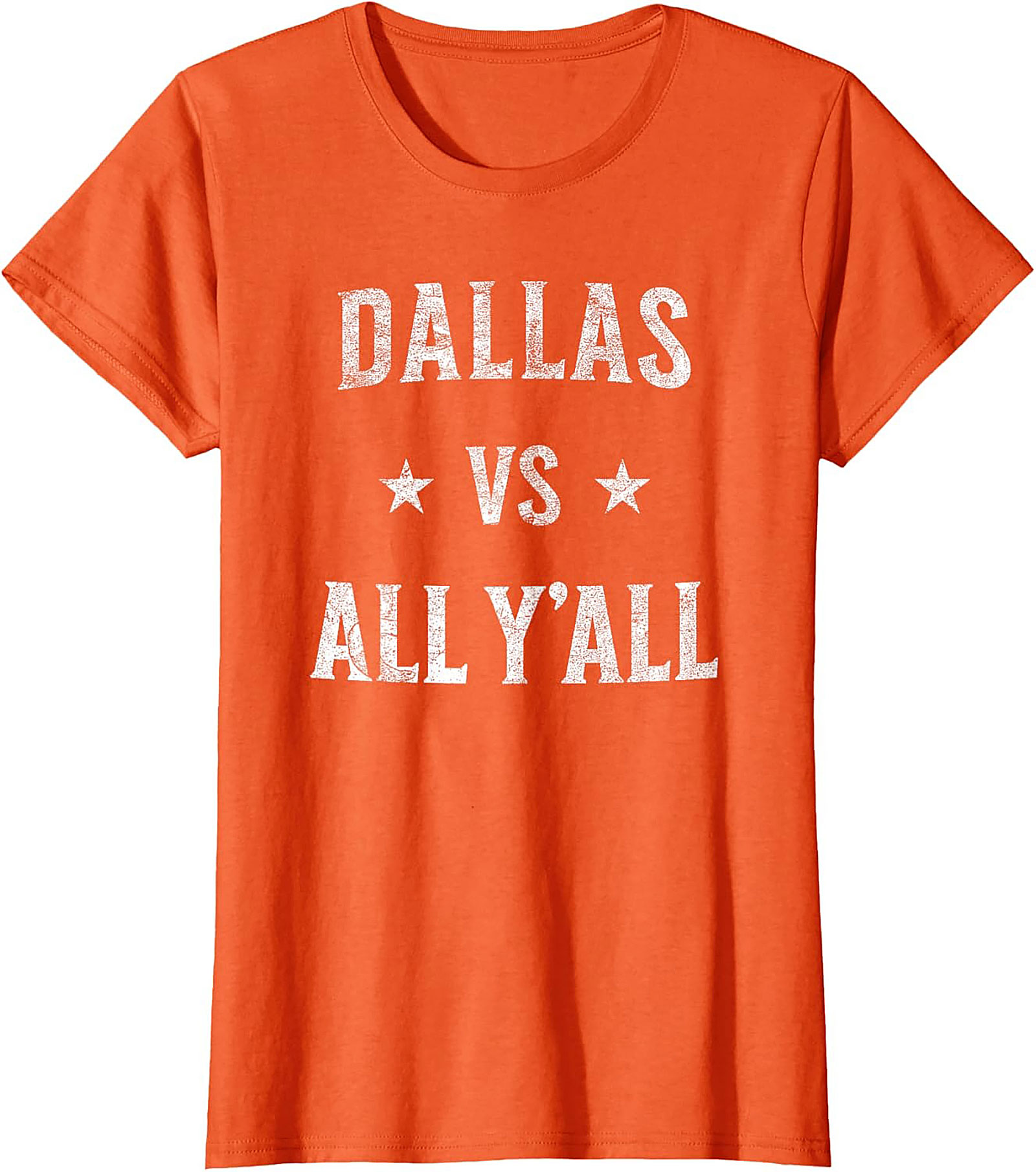 Dallas vs All Y'all T-Shirt Texas Pride Graphic Tee