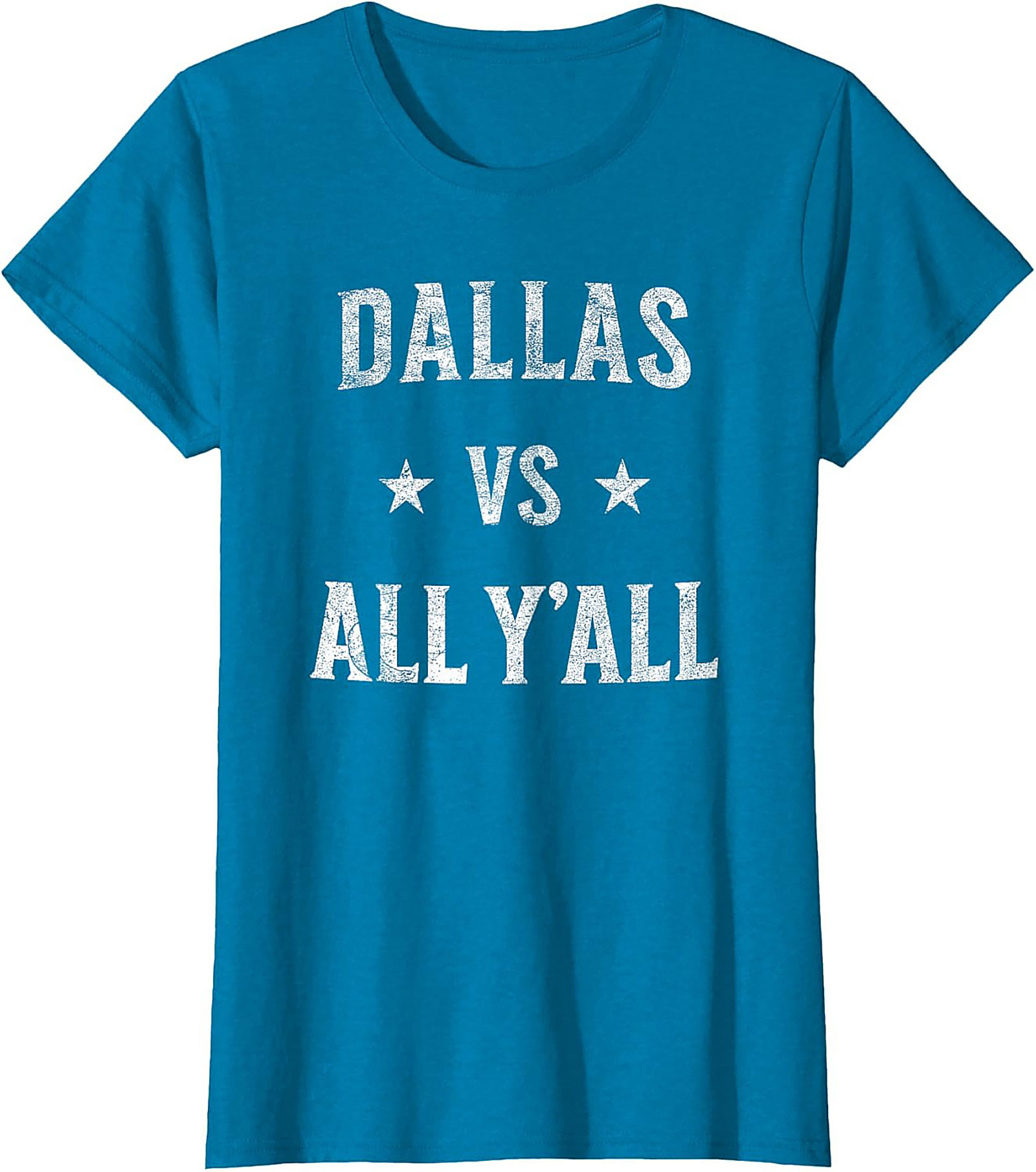 Dallas vs All Y'all T-Shirt Texas Pride Graphic Tee