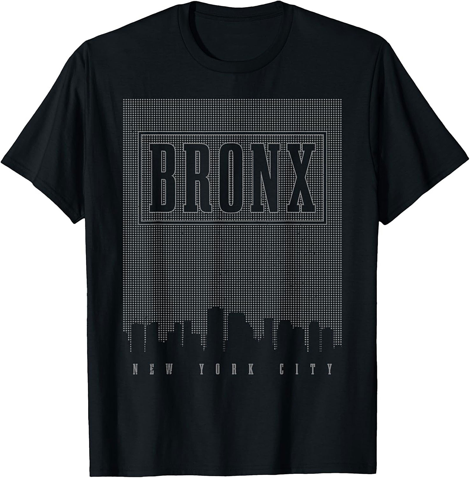 Bronx New York City Skyline T-shirt Urban Graphic Tee