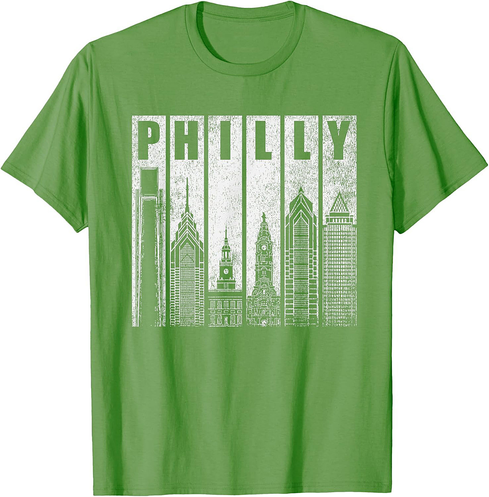 Philly Skyline Graphic Tee Vintage Philadelphia T-Shirt