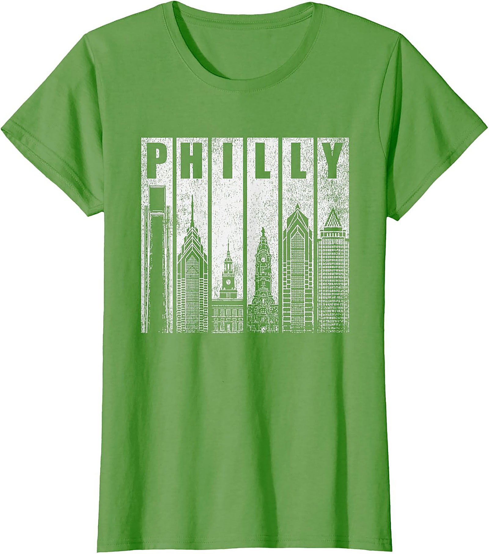 Philly Skyline Graphic Tee Vintage Philadelphia T-Shirt