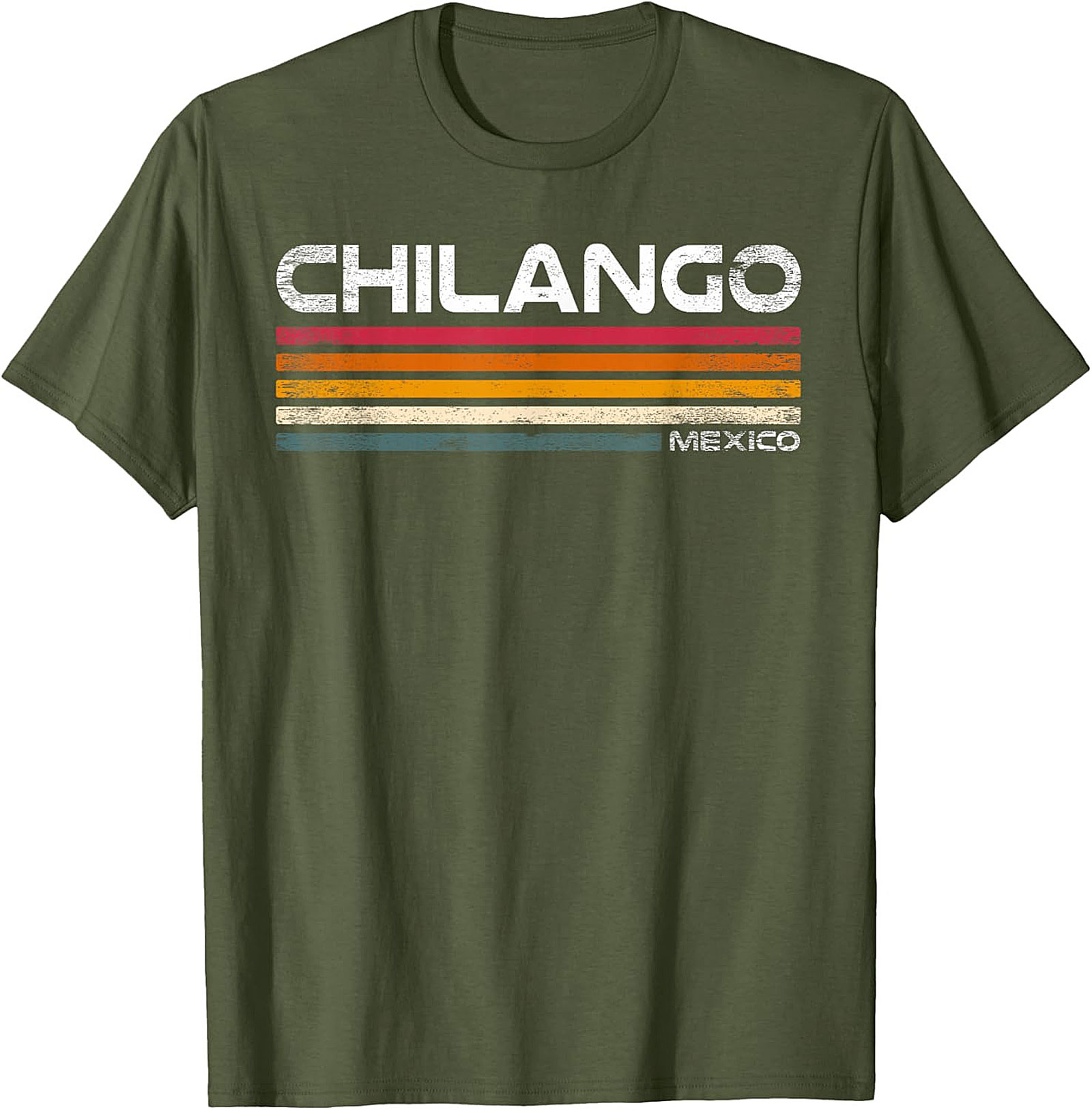 Chilango Mexico Retro Vintage T-Shirt Soft Cotton Tee