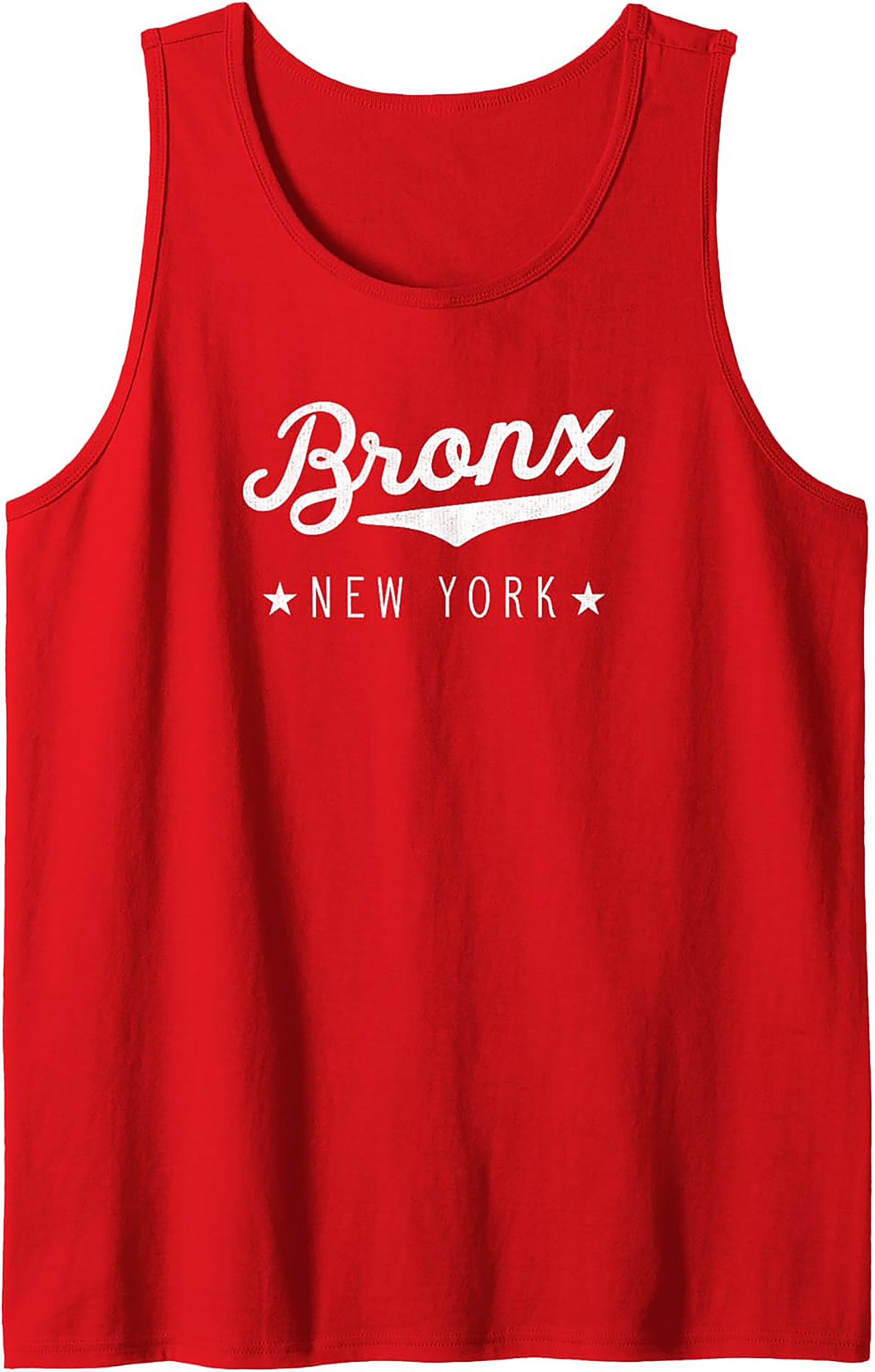 Bronx New York Tank Top Retro Graphic Sleeveless Tee