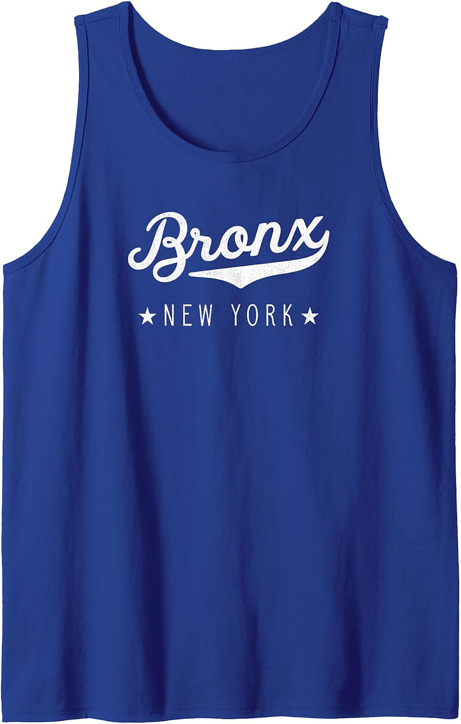 Bronx New York Tank Top Retro Graphic Sleeveless Tee