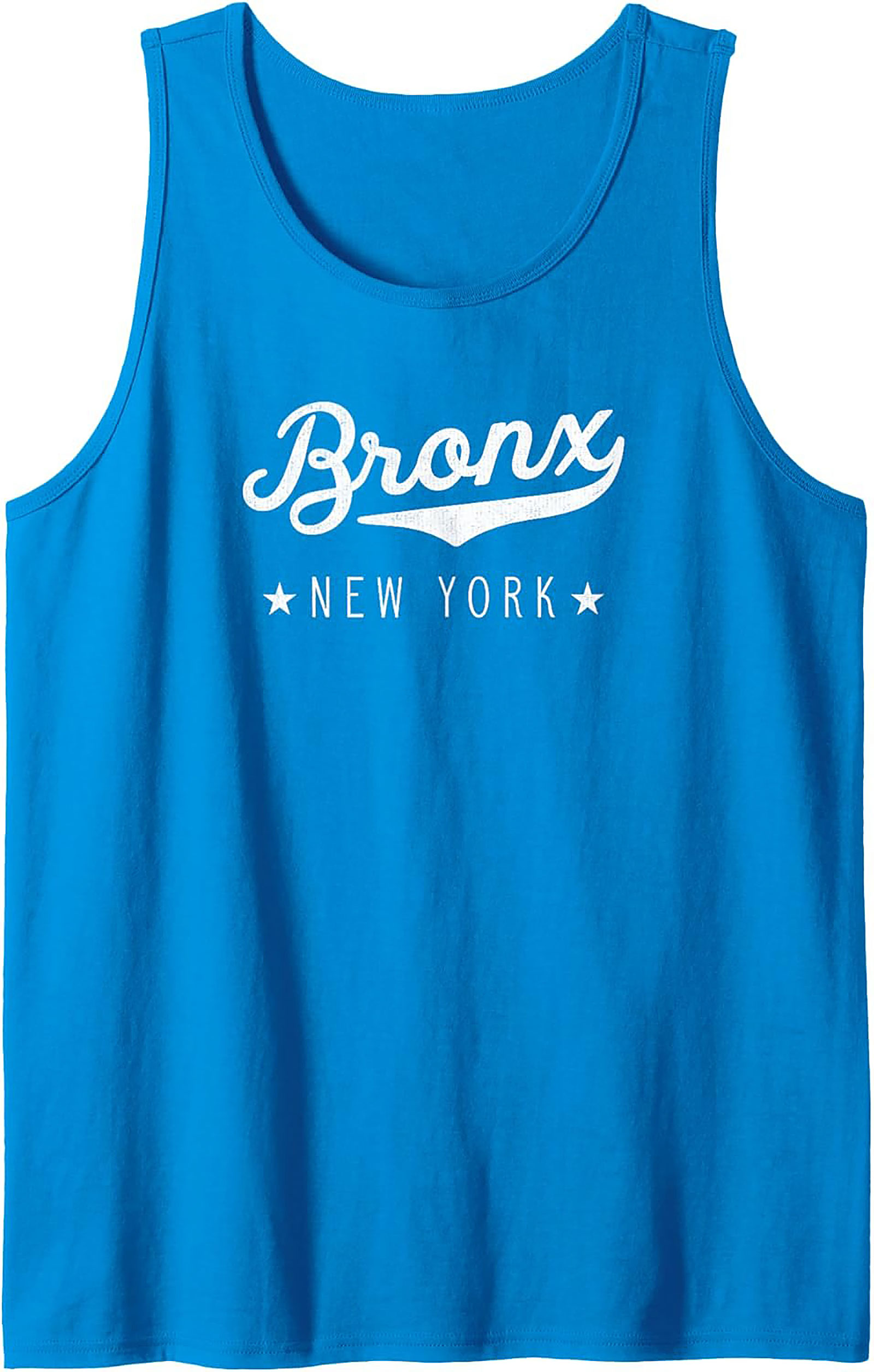 Bronx New York Tank Top Retro Graphic Sleeveless Tee