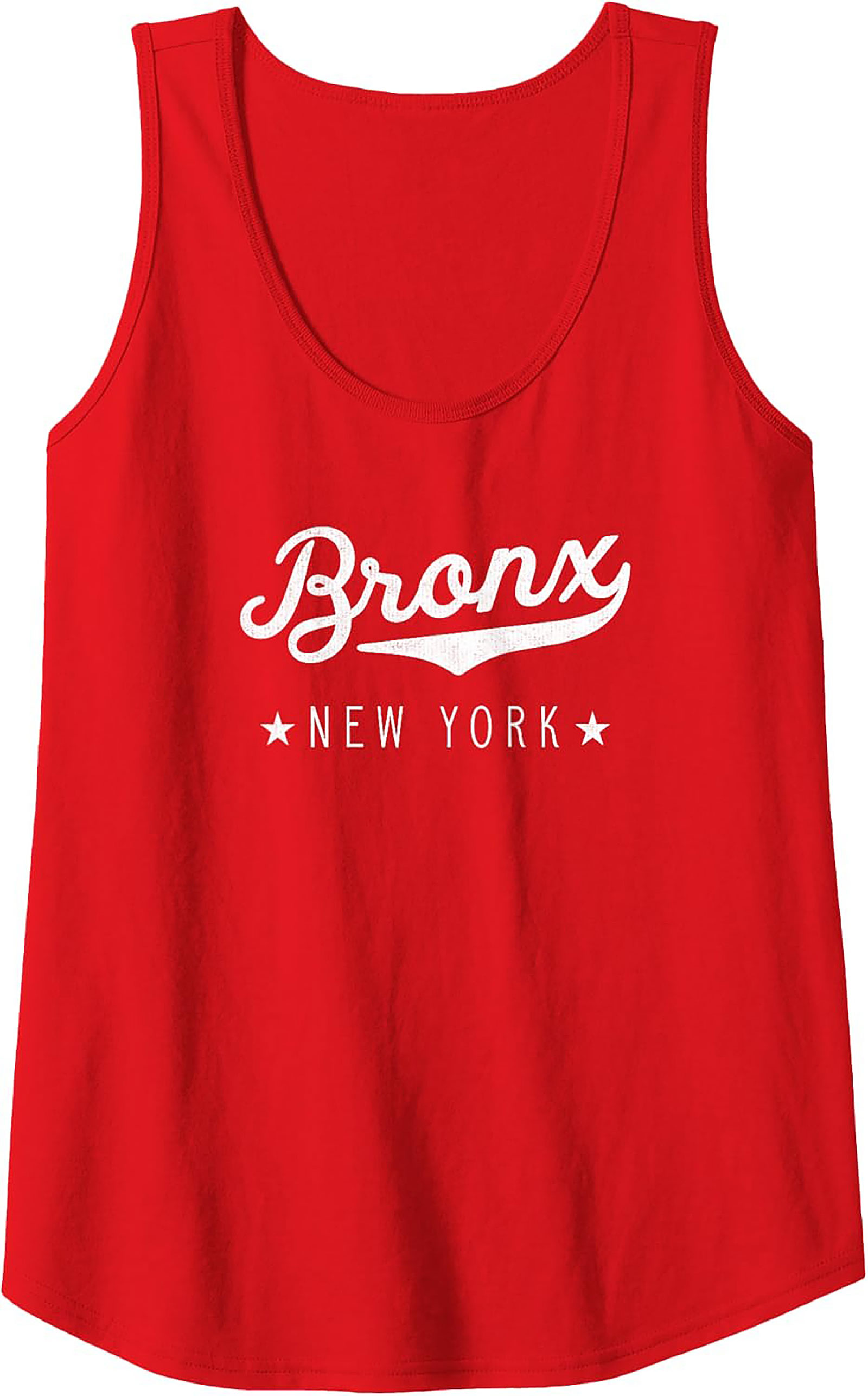 Bronx New York Tank Top Retro Graphic Sleeveless Tee