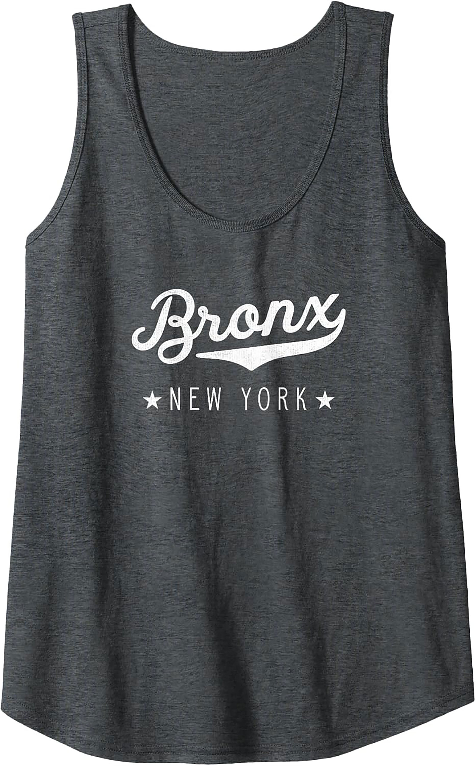 Bronx New York Tank Top Retro Graphic Sleeveless Tee