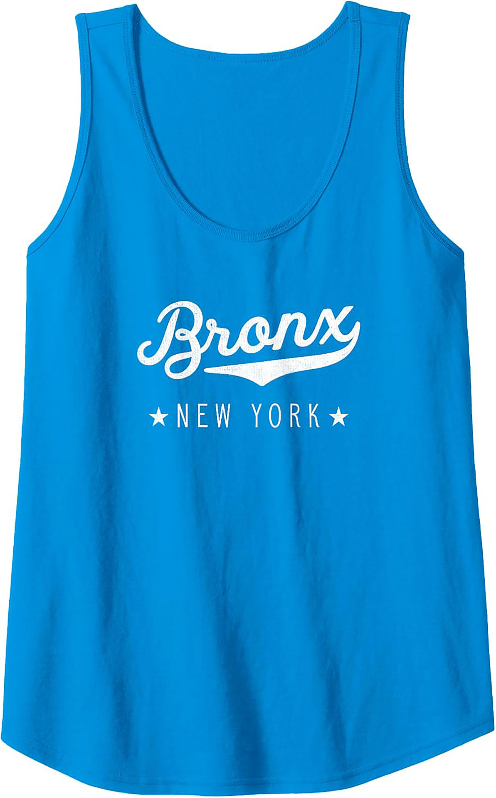 Bronx New York Tank Top Retro Graphic Sleeveless Tee