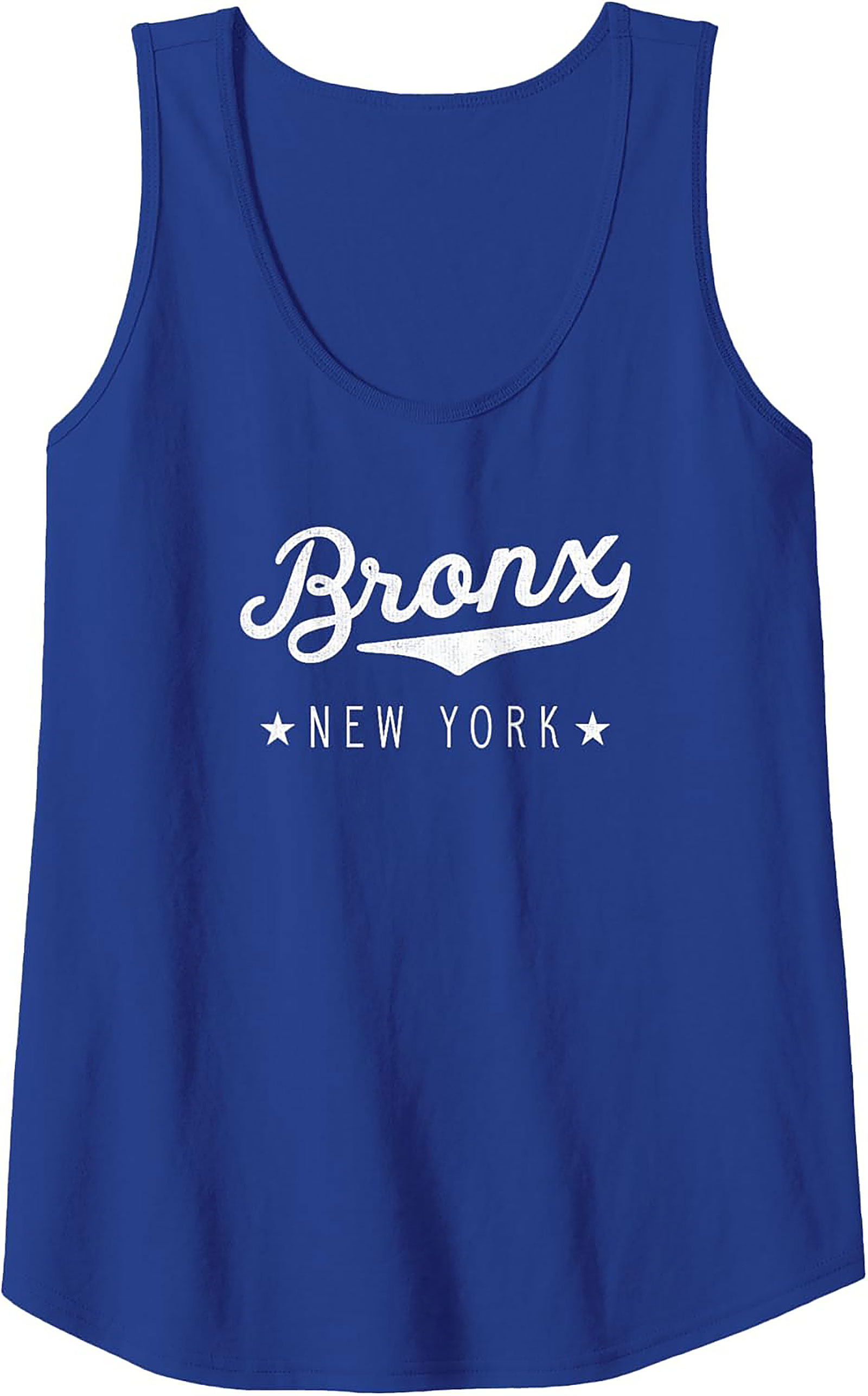 Bronx New York Tank Top Retro Graphic Sleeveless Tee