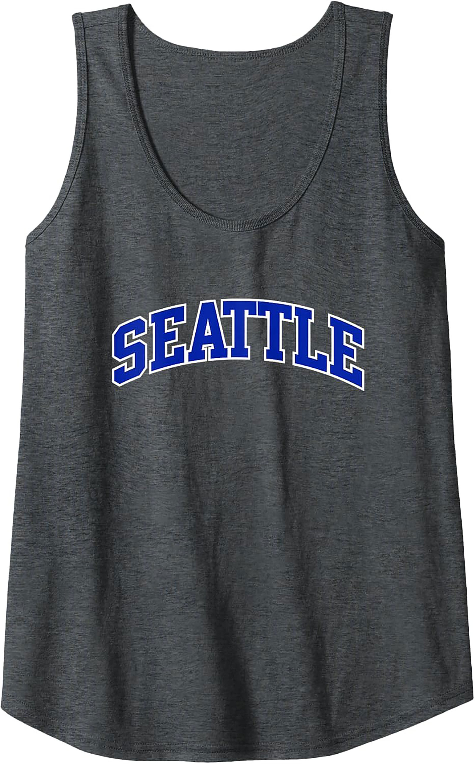  Seattle Graphic Tank Top Vintage Collegiate Unisex Fit