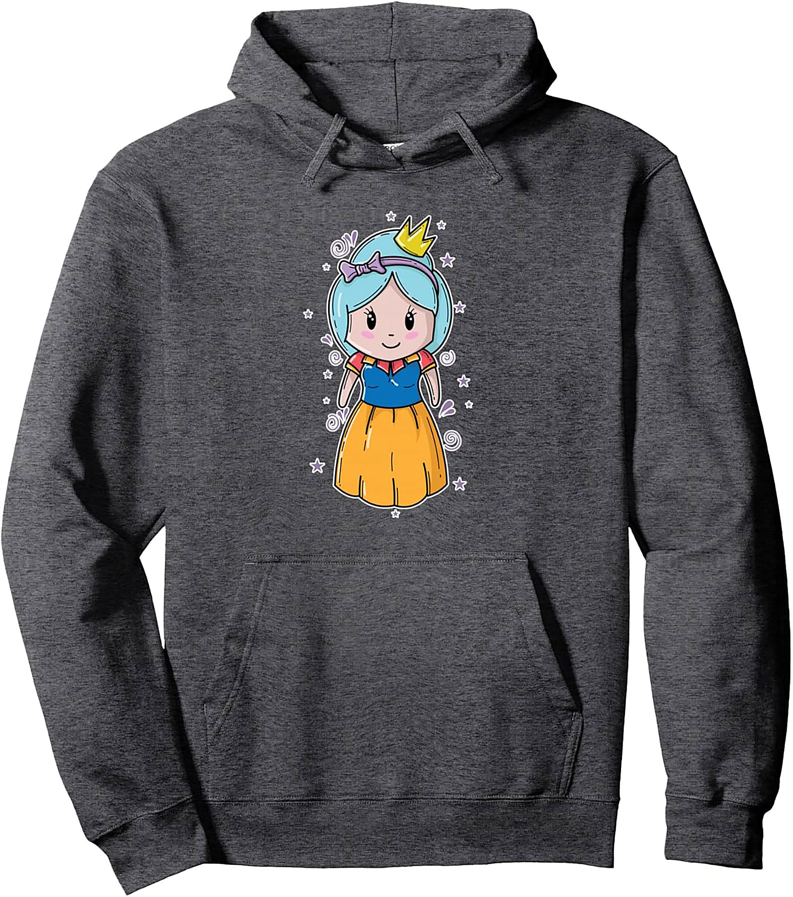 Kawaii Princess Graphic Hoodie Cute Anime Pullover