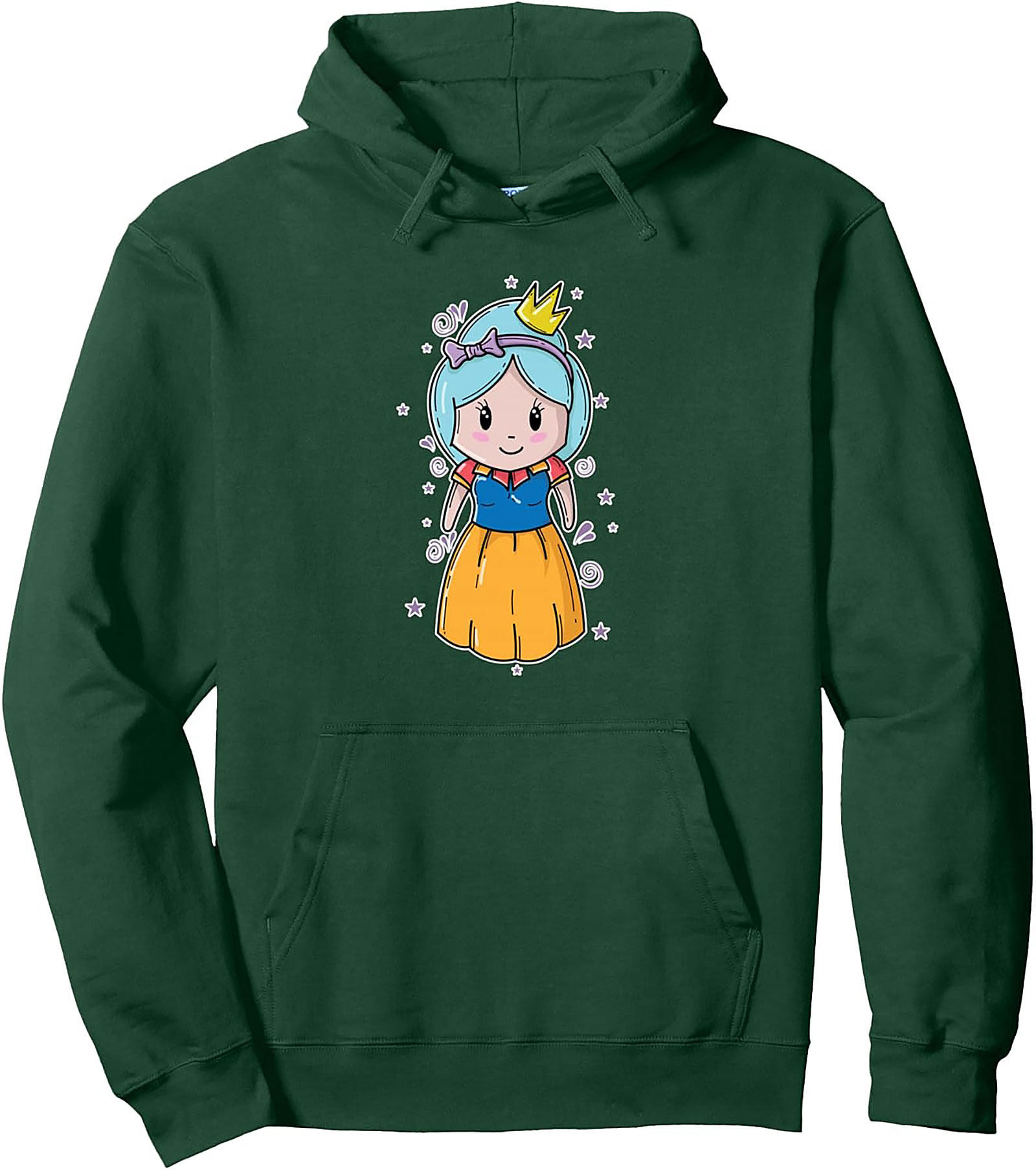 Kawaii Princess Graphic Hoodie Cute Anime Pullover
