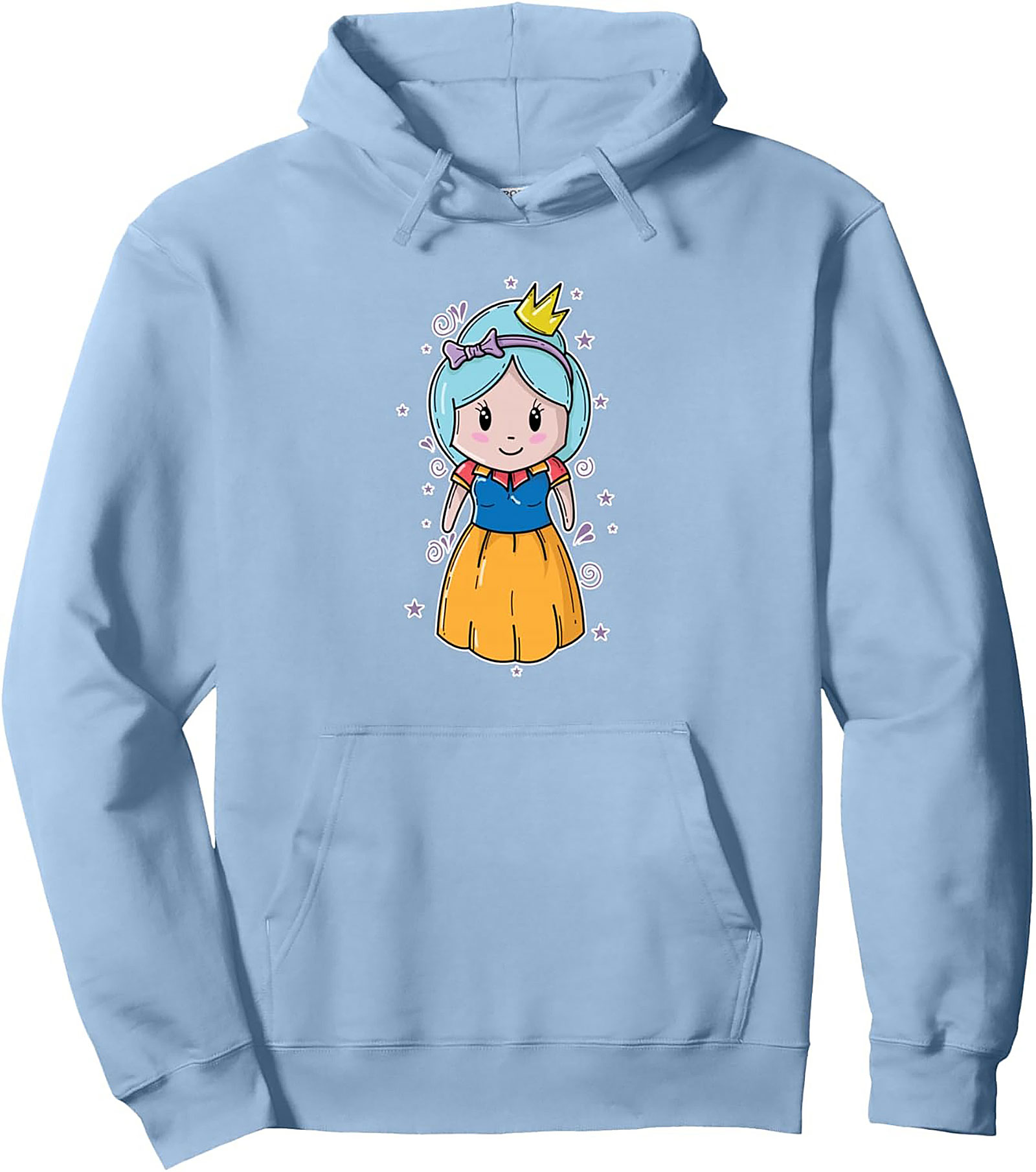 Kawaii Princess Graphic Hoodie Cute Anime Pullover