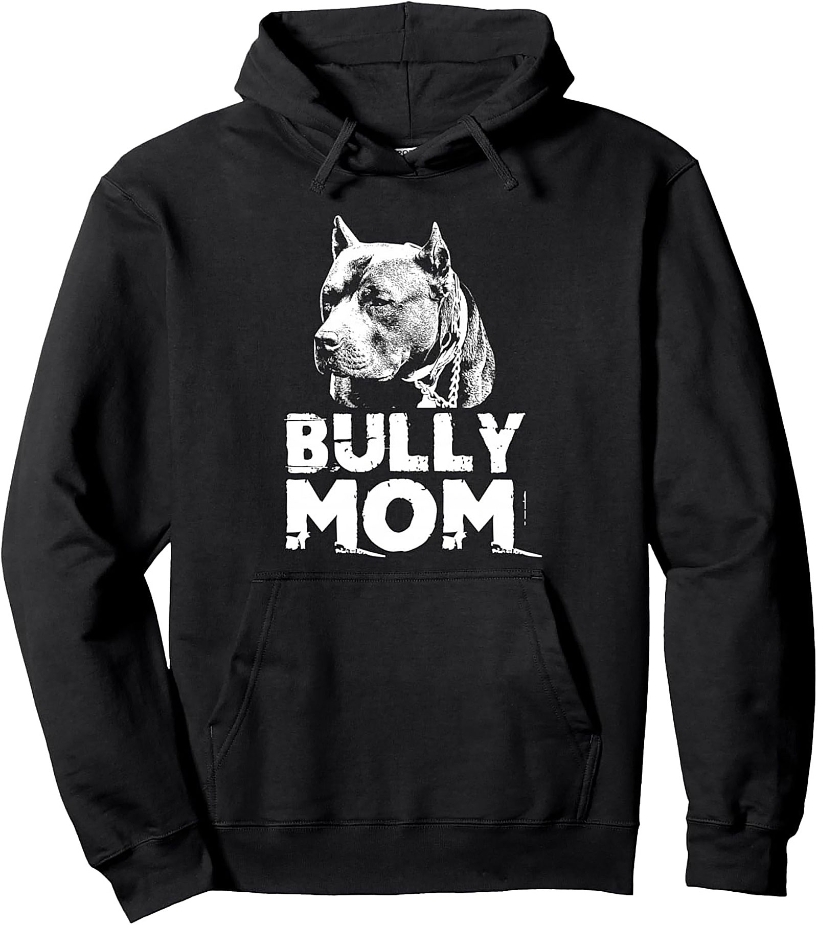 Bully Mom Hoodie Pitbull Lover Graphic Pullover