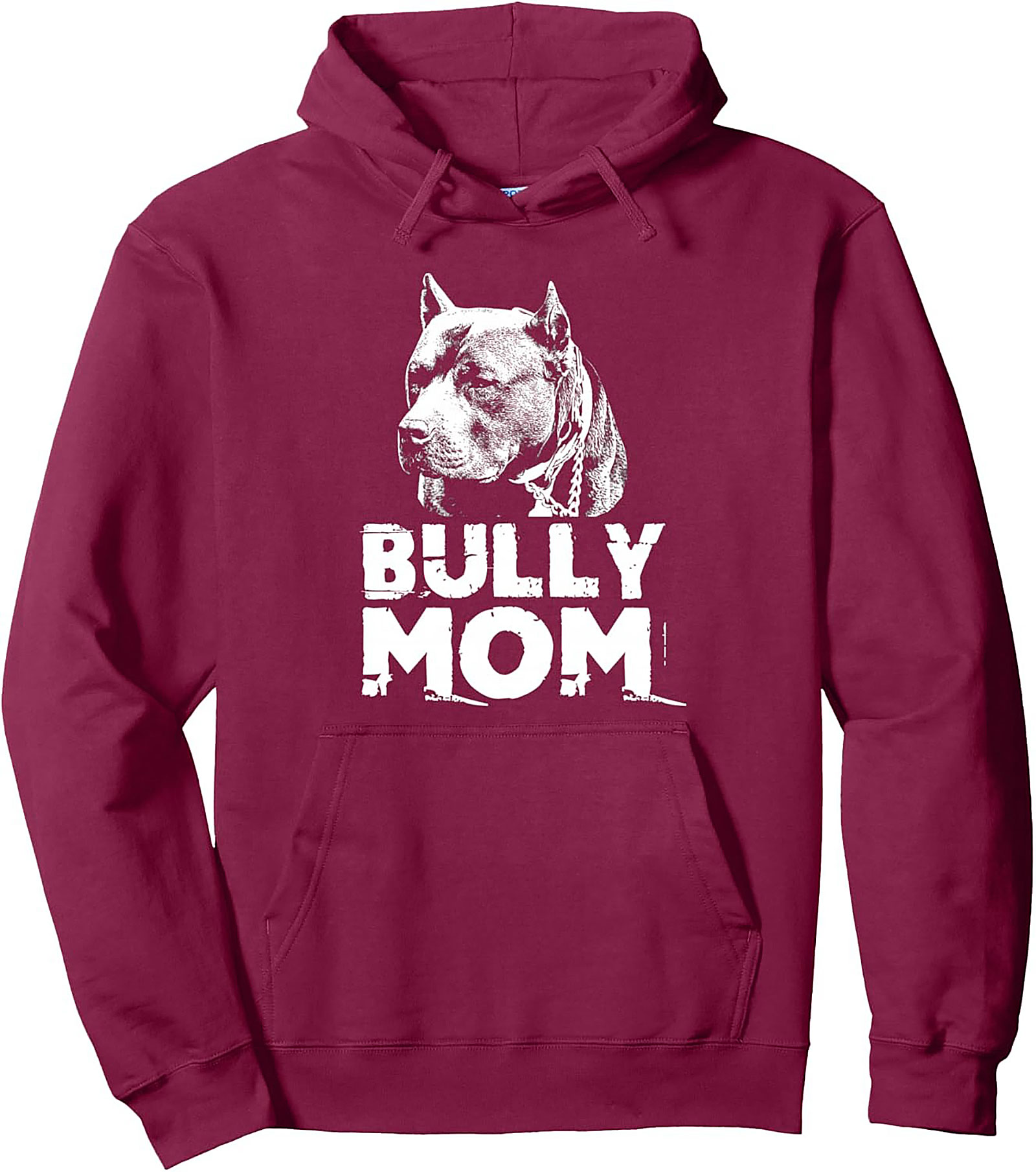 Bully Mom Hoodie Pitbull Lover Graphic Pullover