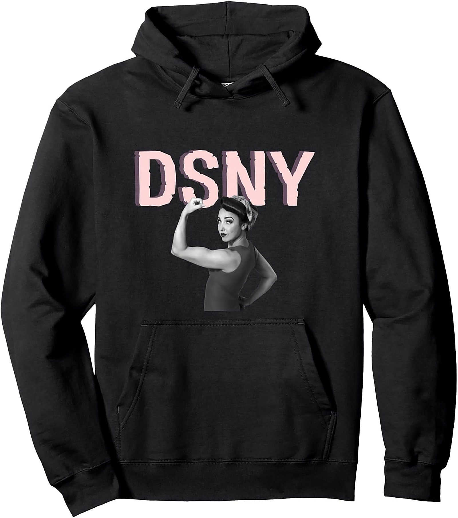 DSNY Rosie the Riveter Pullover Hoodie NYC Graphic Streetwear
