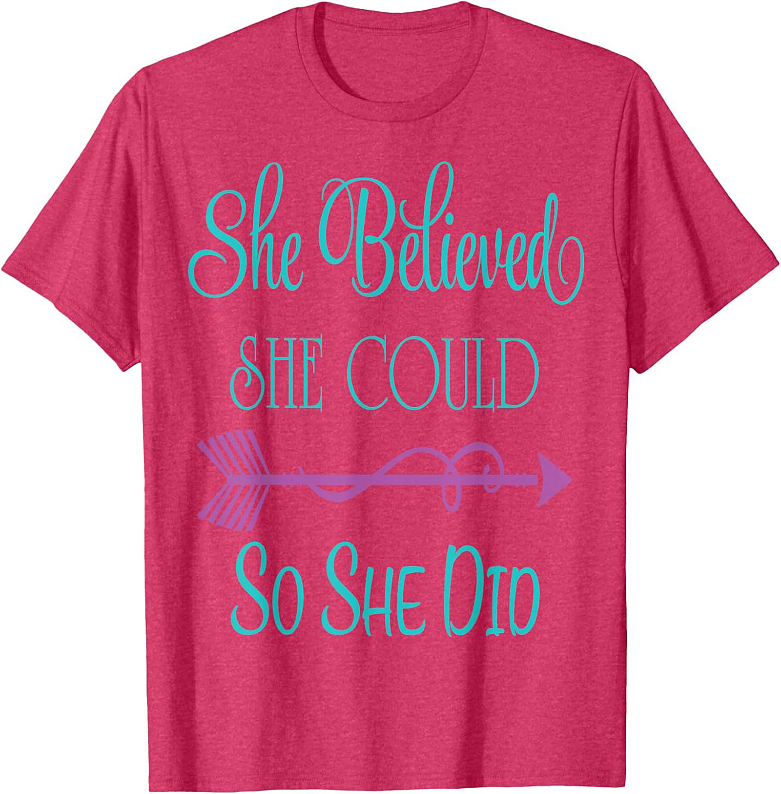 She Believed She Could So She Did T-shirt Empowering Tee