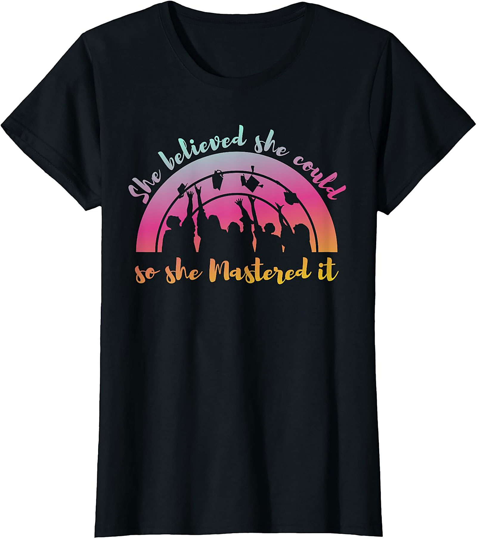 Mastered It Graduation T-Shirt Soft Cotton Grad Gift