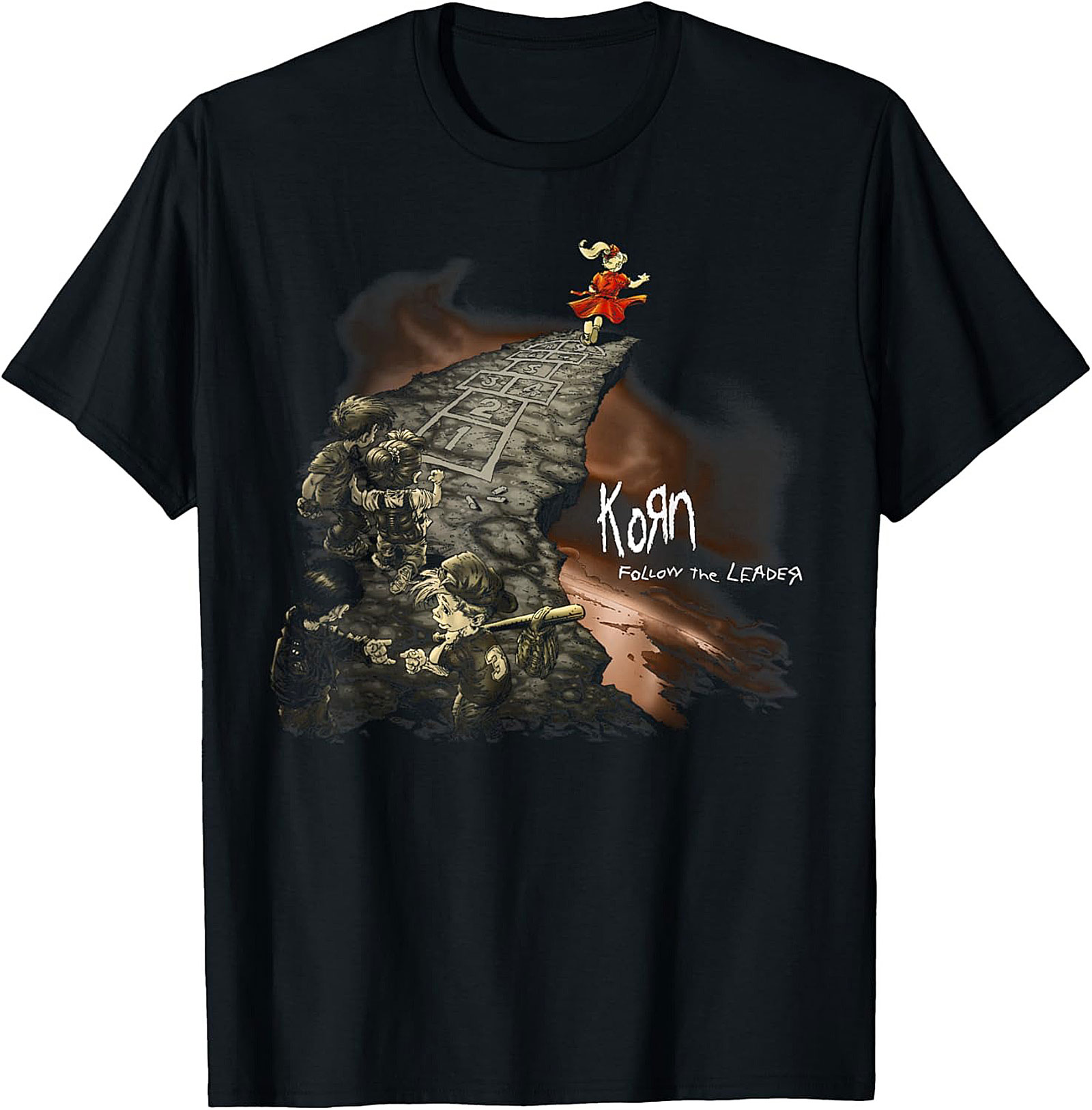 Korn Follow the Leader Graphic Tee - Vintage Band Shirt