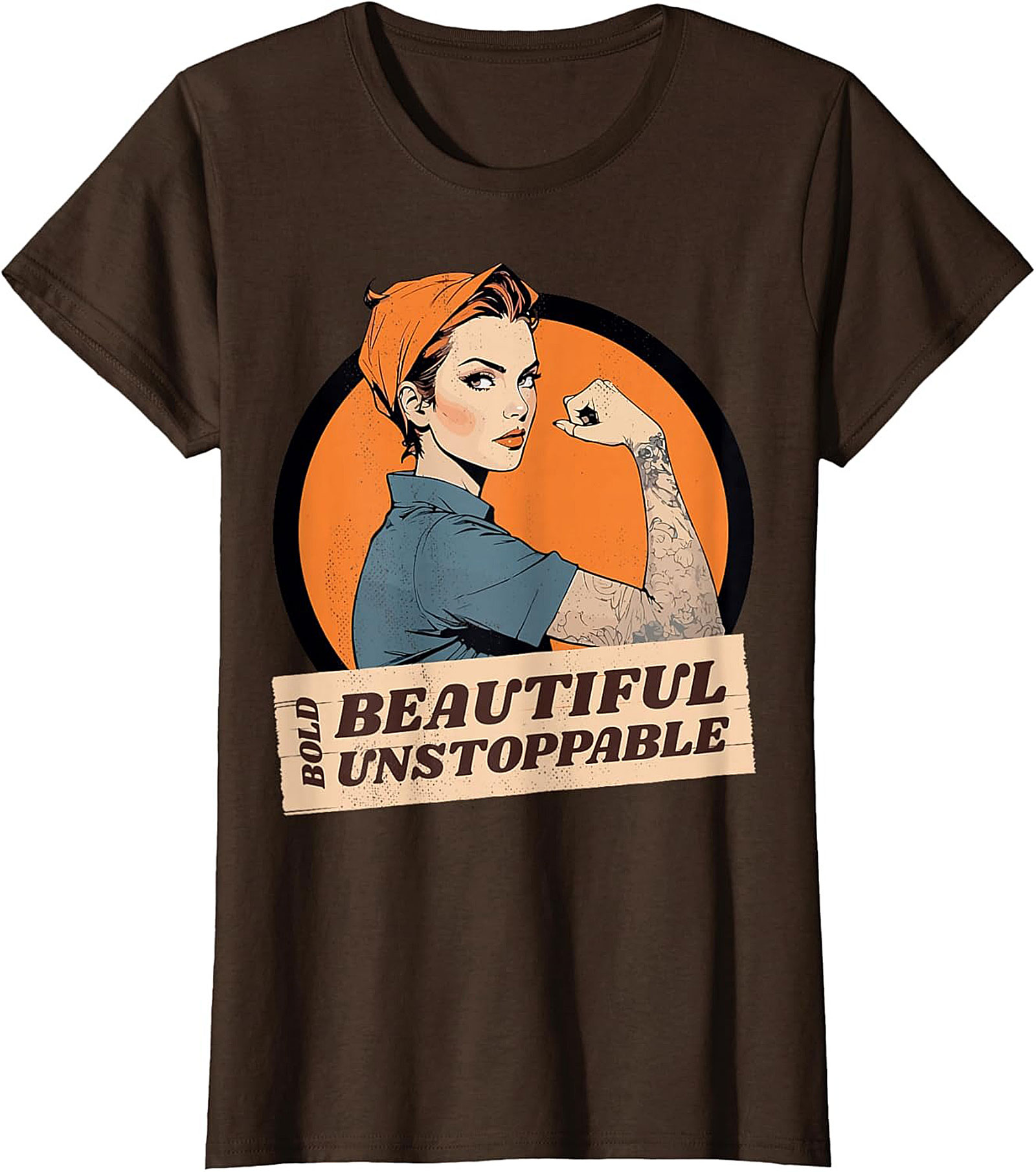  Bold Beautiful Unstoppable T-Shirt | Empowerment Graphic Tee