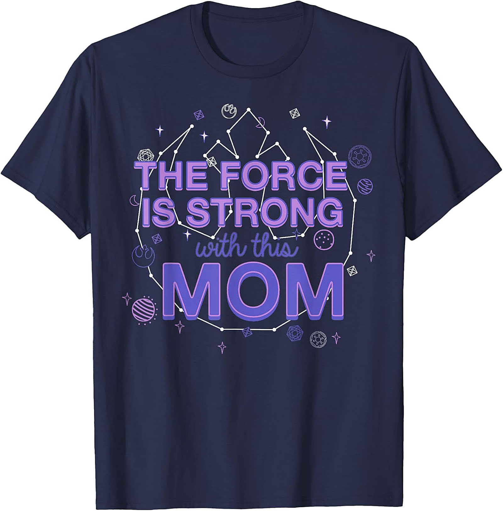  The Force Is Strong With This Mom T-shirt  Sci-Fi Mom Tee