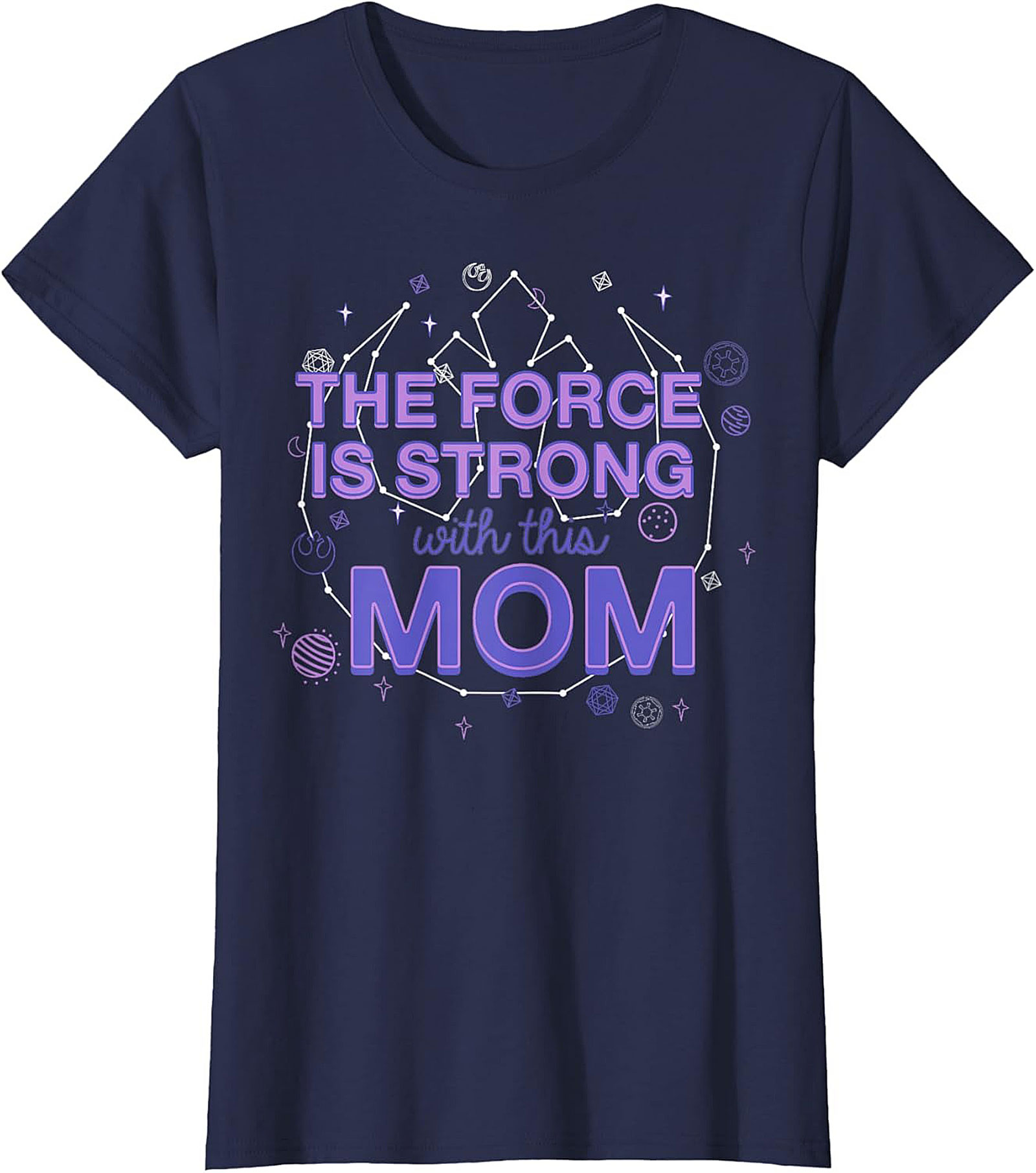  The Force Is Strong With This Mom T-shirt  Sci-Fi Mom Tee