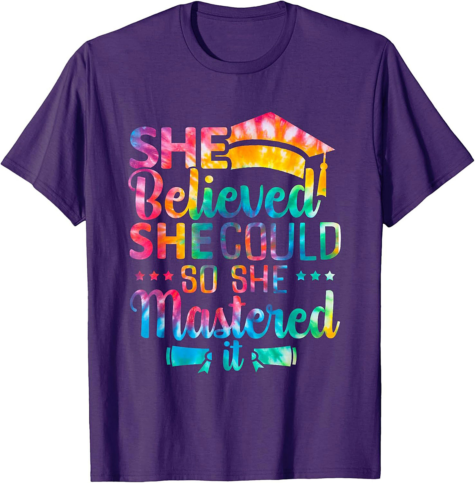 She Believed She Could Graduation T-shirt Gift for Her