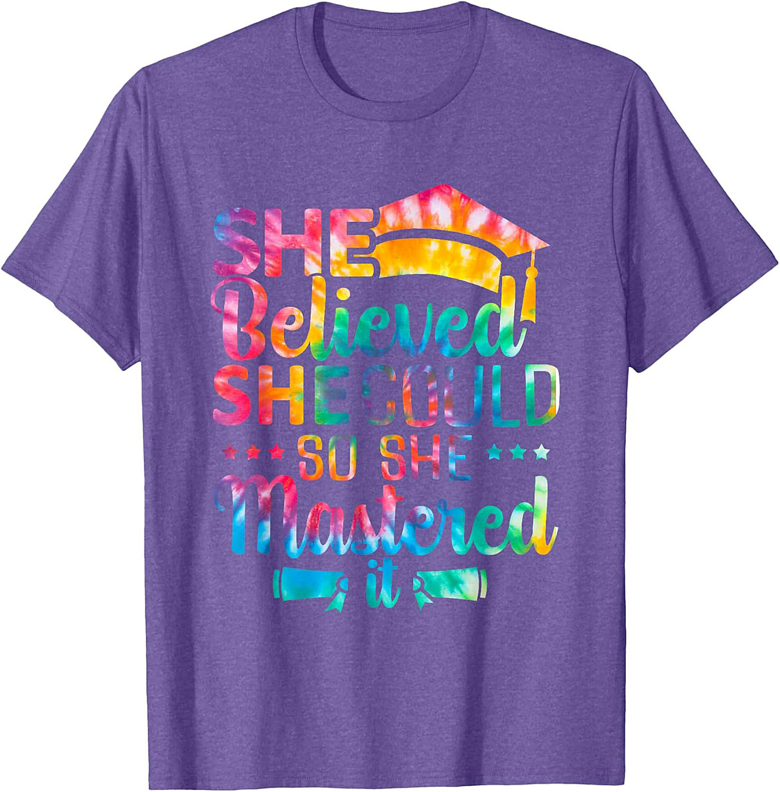 She Believed She Could Graduation T-shirt Gift for Her
