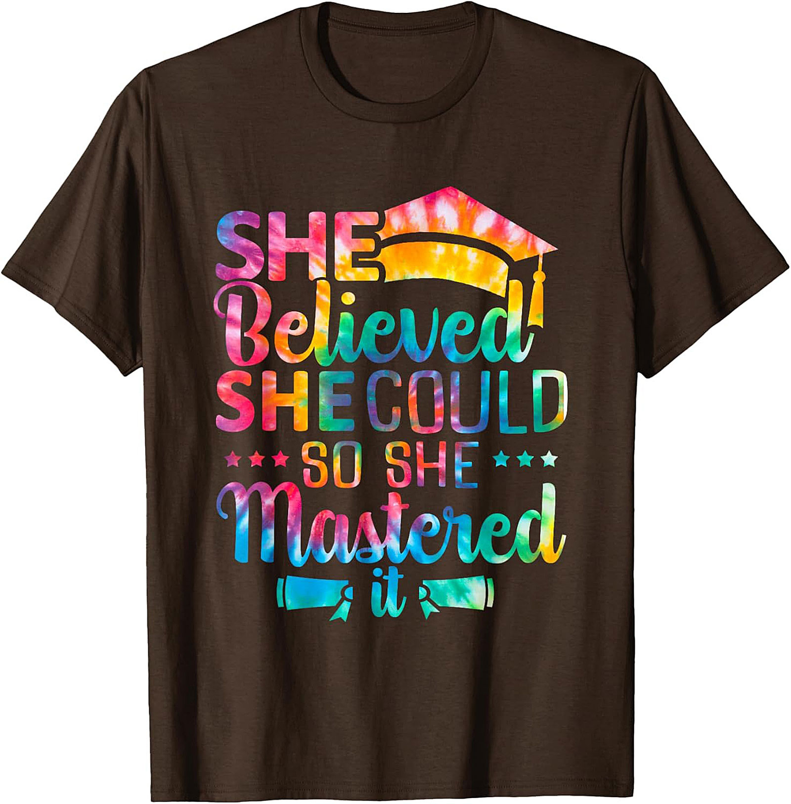 She Believed She Could Graduation T-shirt Gift for Her