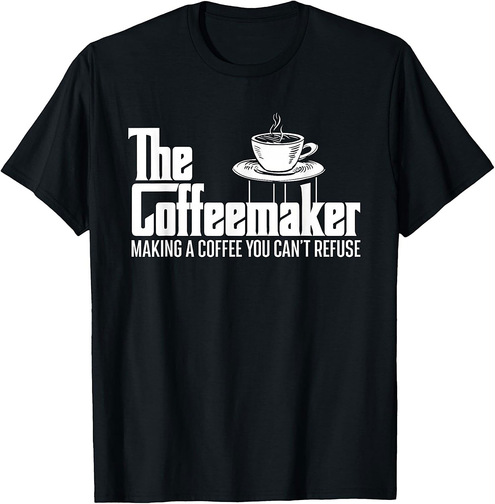 The Coffeemaker Funny Coffee T-shirt Movie Parody Tee