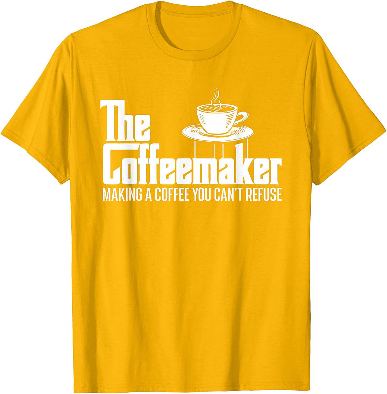 The Coffeemaker Funny Coffee T-shirt Movie Parody Tee