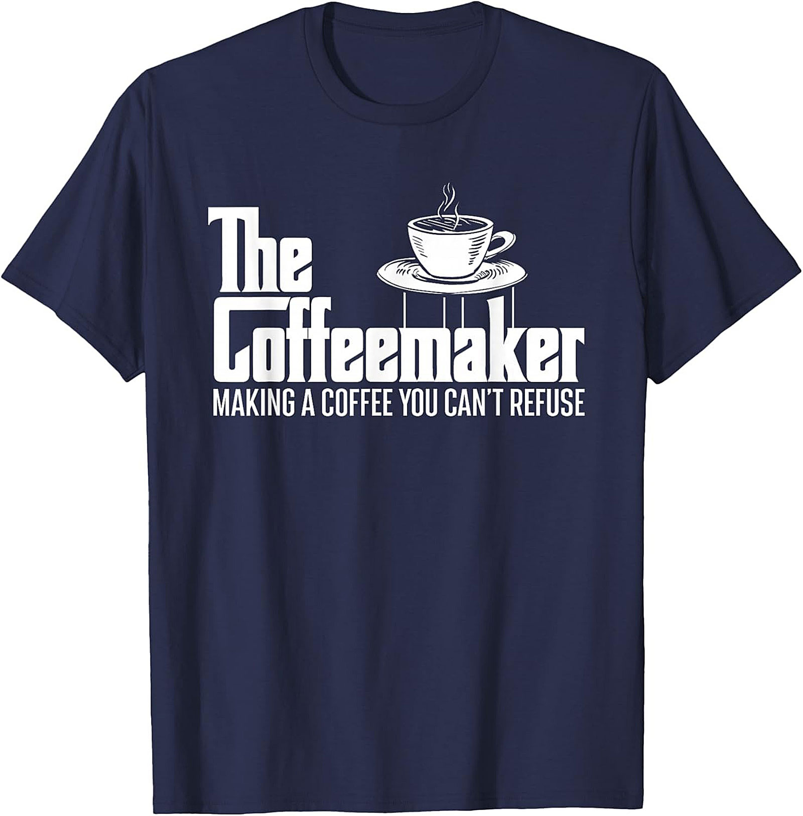 The Coffeemaker Funny Coffee T-shirt Movie Parody Tee