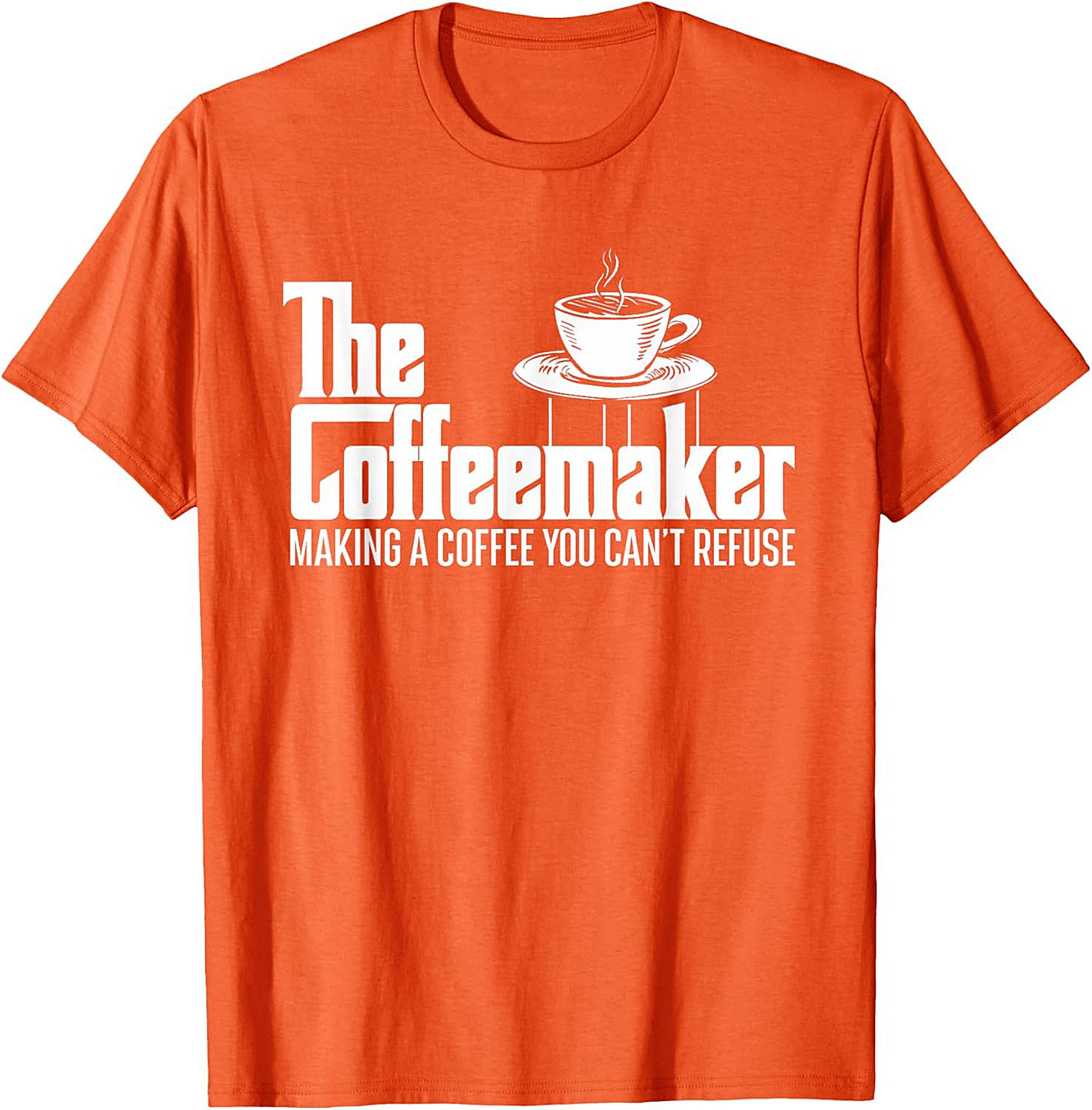 The Coffeemaker Funny Coffee T-shirt Movie Parody Tee