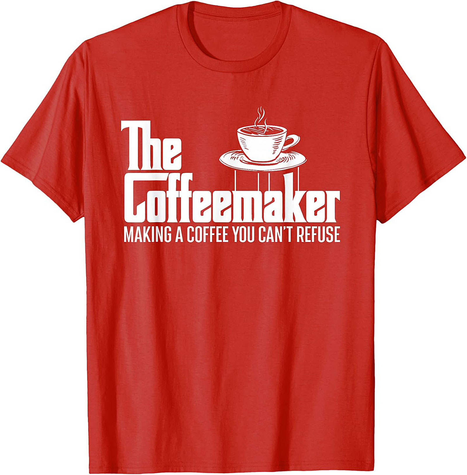 The Coffeemaker Funny Coffee T-shirt Movie Parody Tee